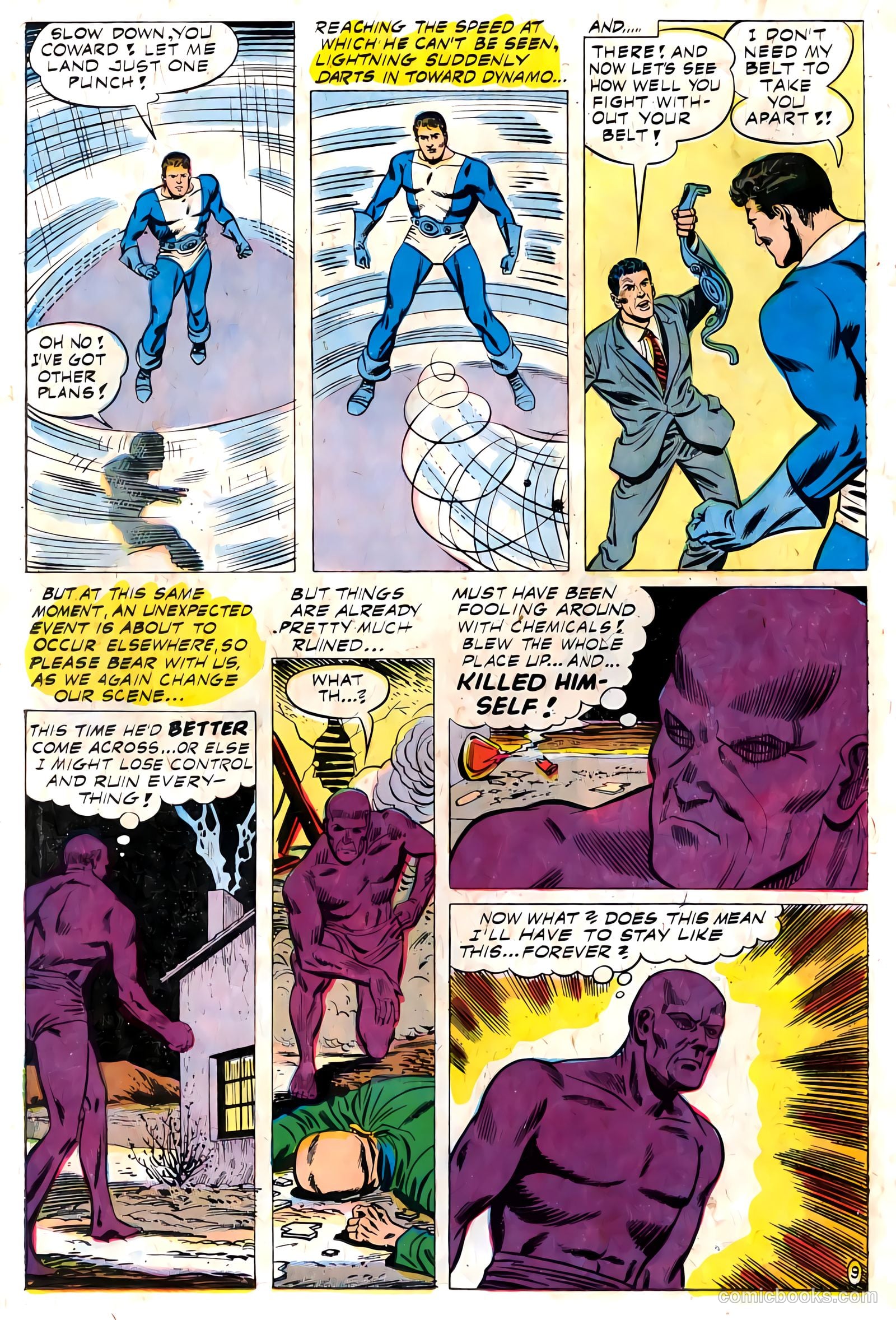 T.H.U.N.D.E.R. Agents #13 (1967) — page 38 of 68