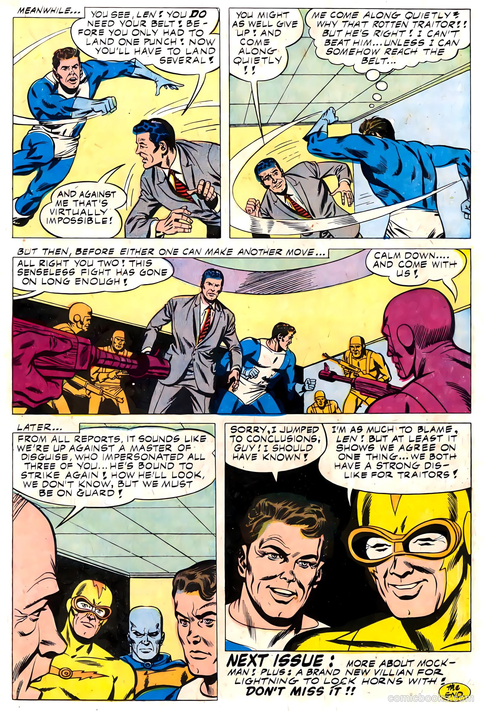 T.H.U.N.D.E.R. Agents #13 (1967) — page 39 of 68