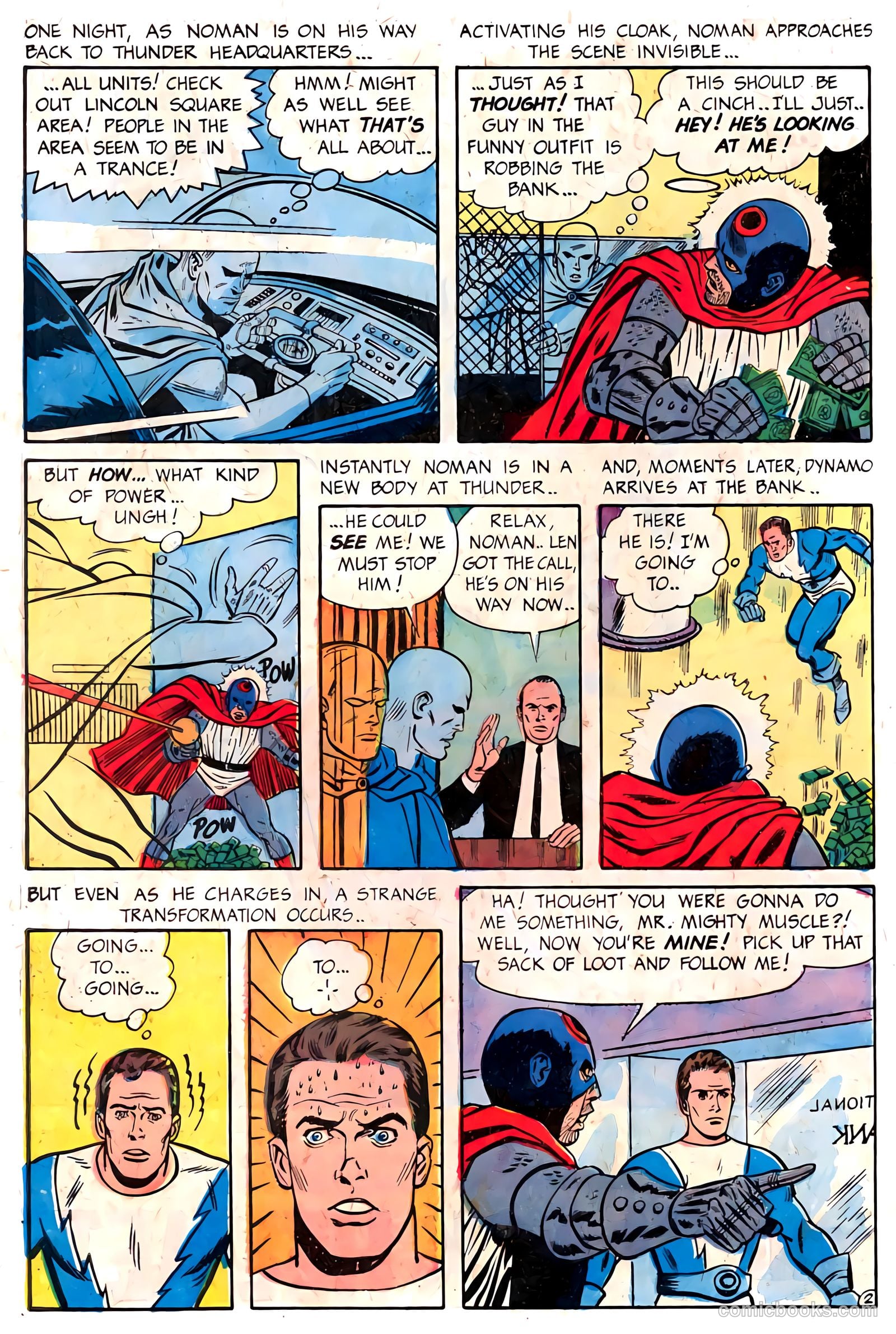 T.H.U.N.D.E.R. Agents #13 (1967) — page 44 of 68