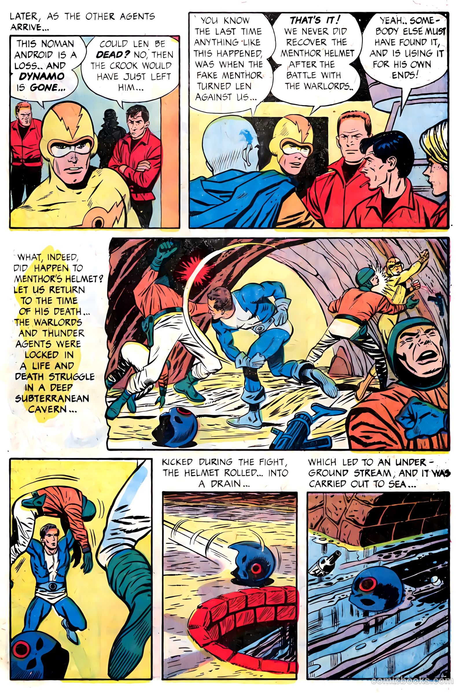 T.H.U.N.D.E.R. Agents #13 (1967) — page 45 of 68