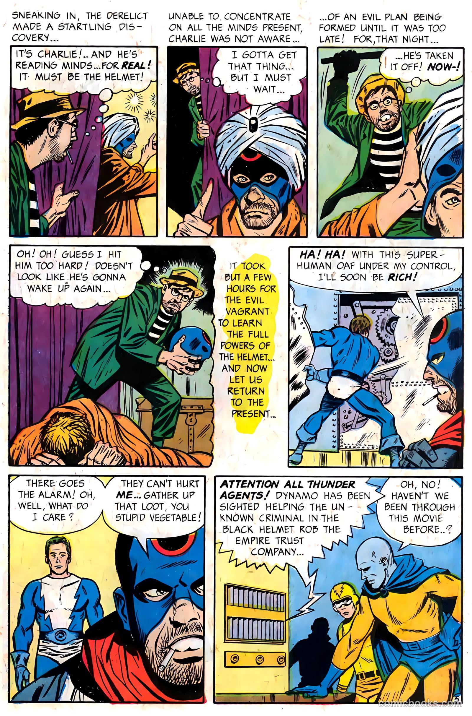 T.H.U.N.D.E.R. Agents #13 (1967) — page 47 of 68
