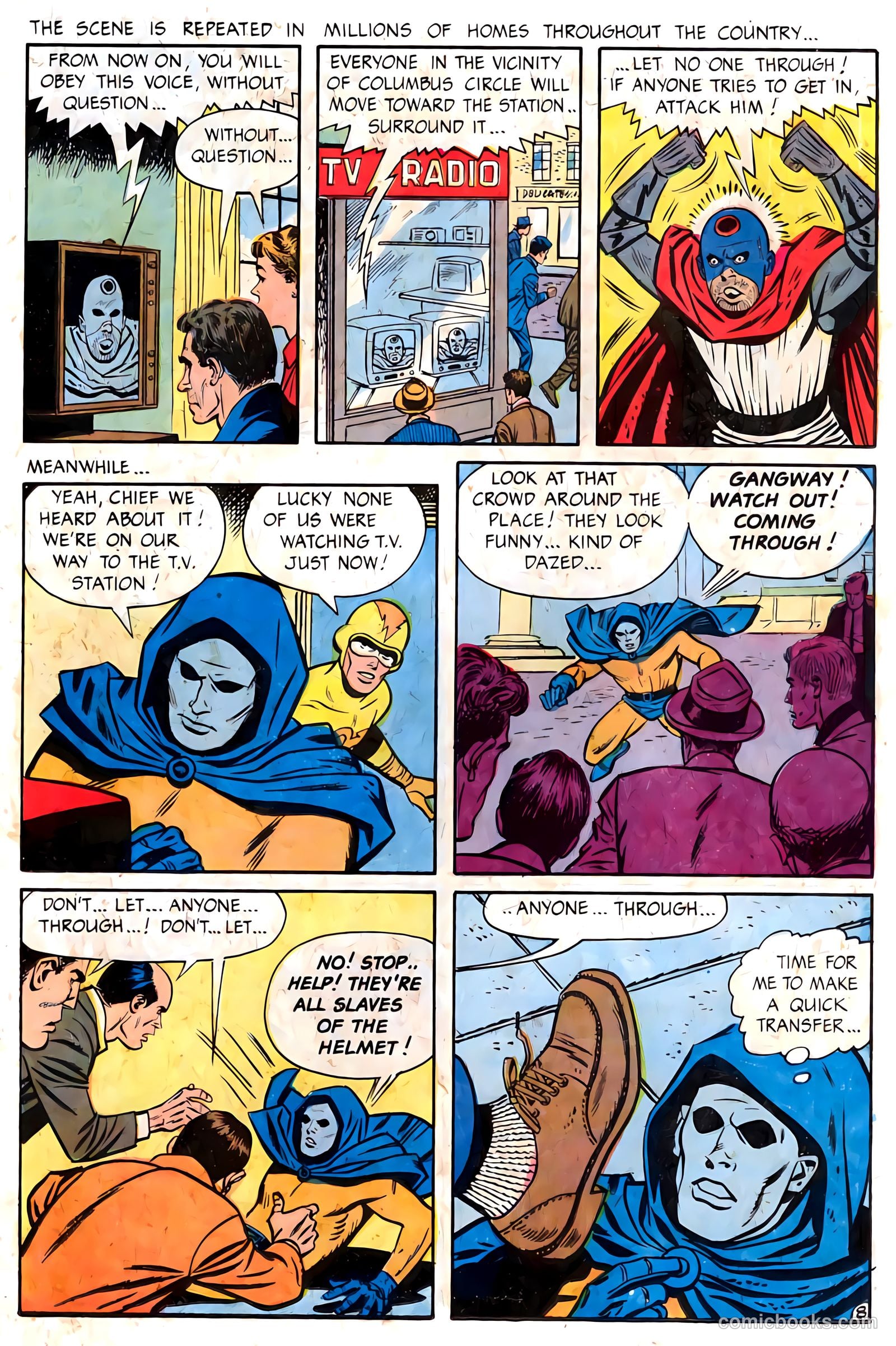 T.H.U.N.D.E.R. Agents #13 (1967) — page 51 of 68