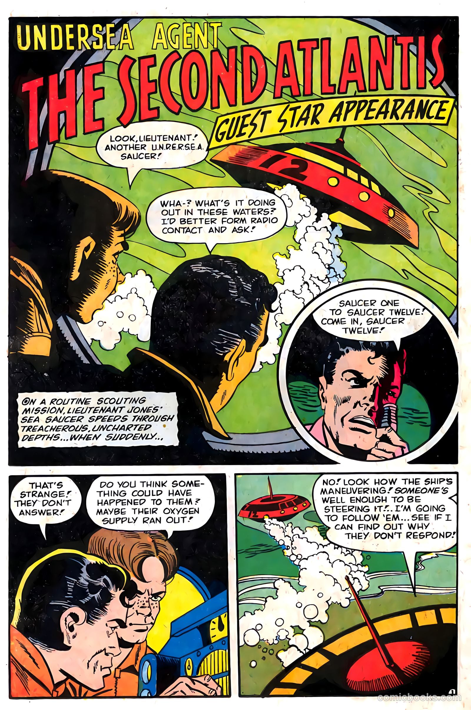 T.H.U.N.D.E.R. Agents #13 (1967) — page 54 of 68