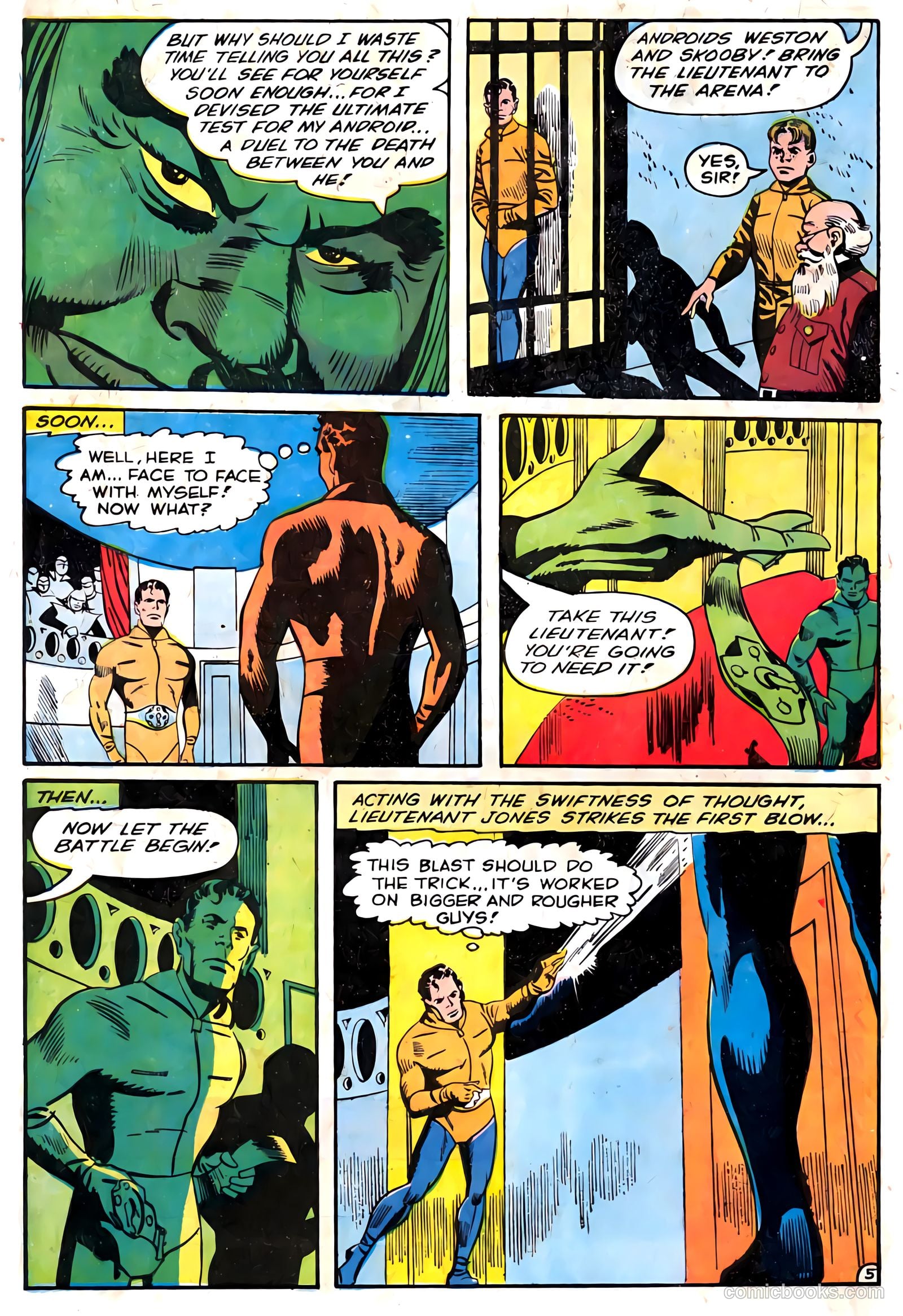 T.H.U.N.D.E.R. Agents #13 (1967) — page 60 of 68