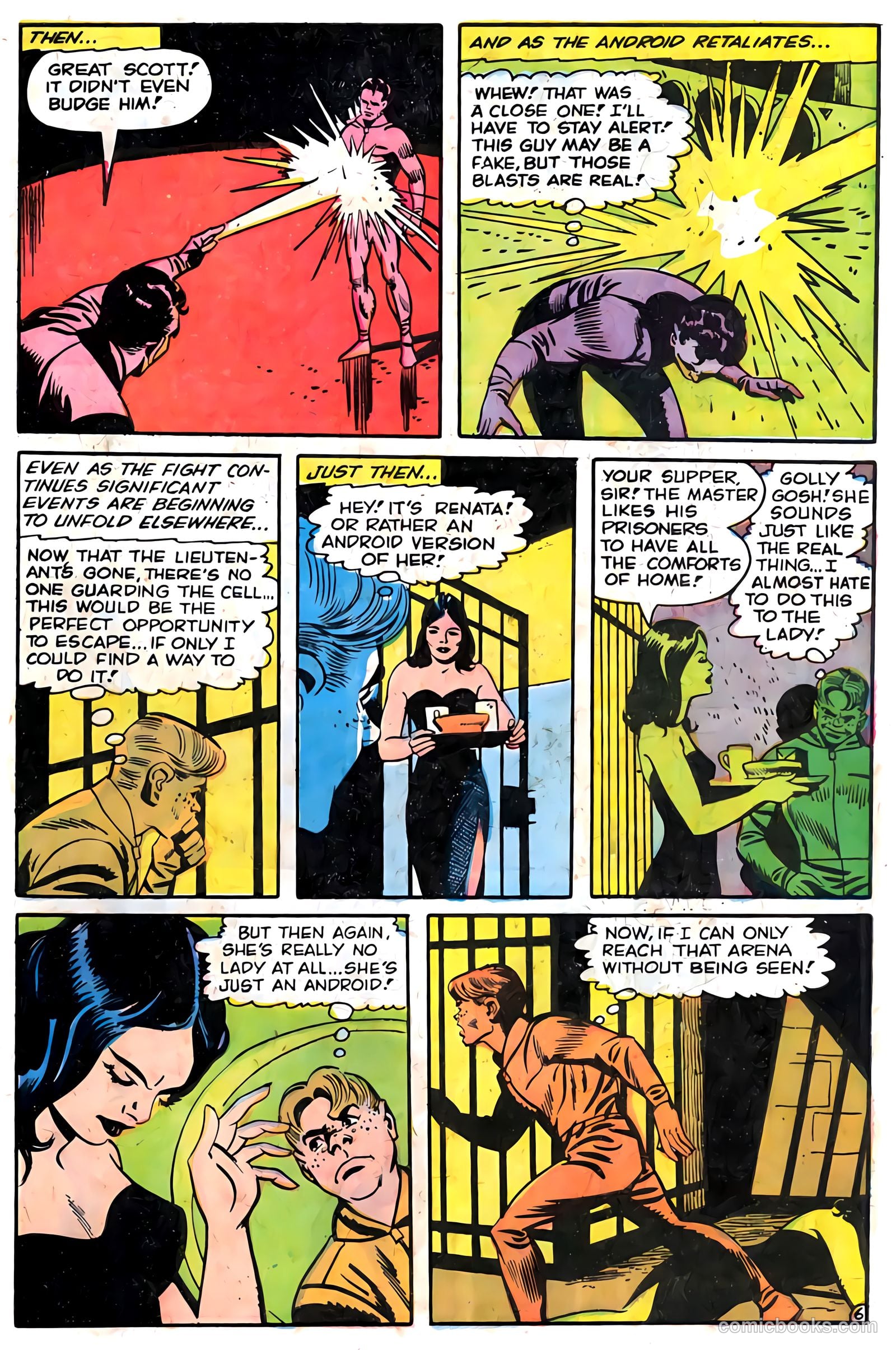 T.H.U.N.D.E.R. Agents #13 (1967) — page 61 of 68