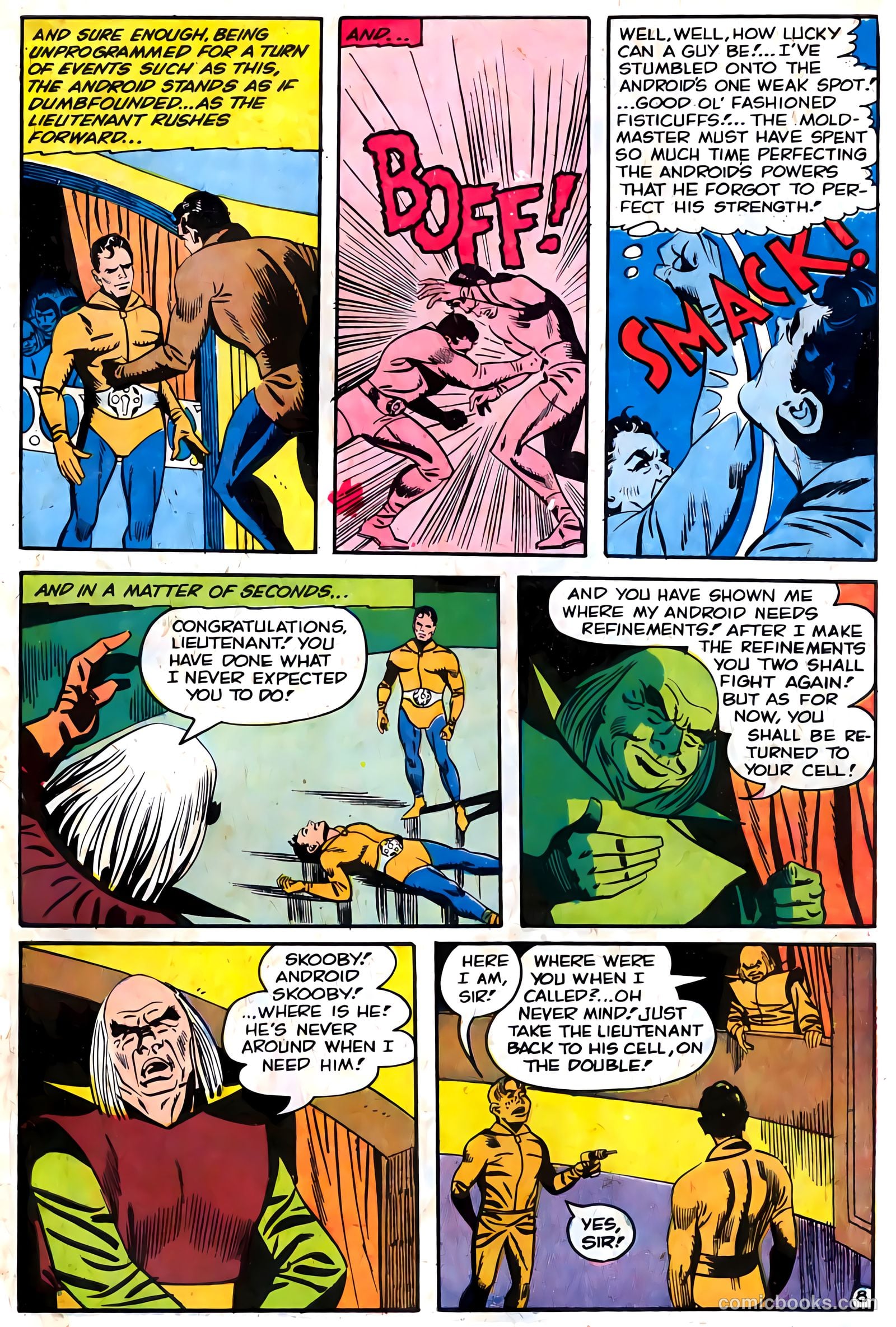 T.H.U.N.D.E.R. Agents #13 (1967) — page 63 of 68