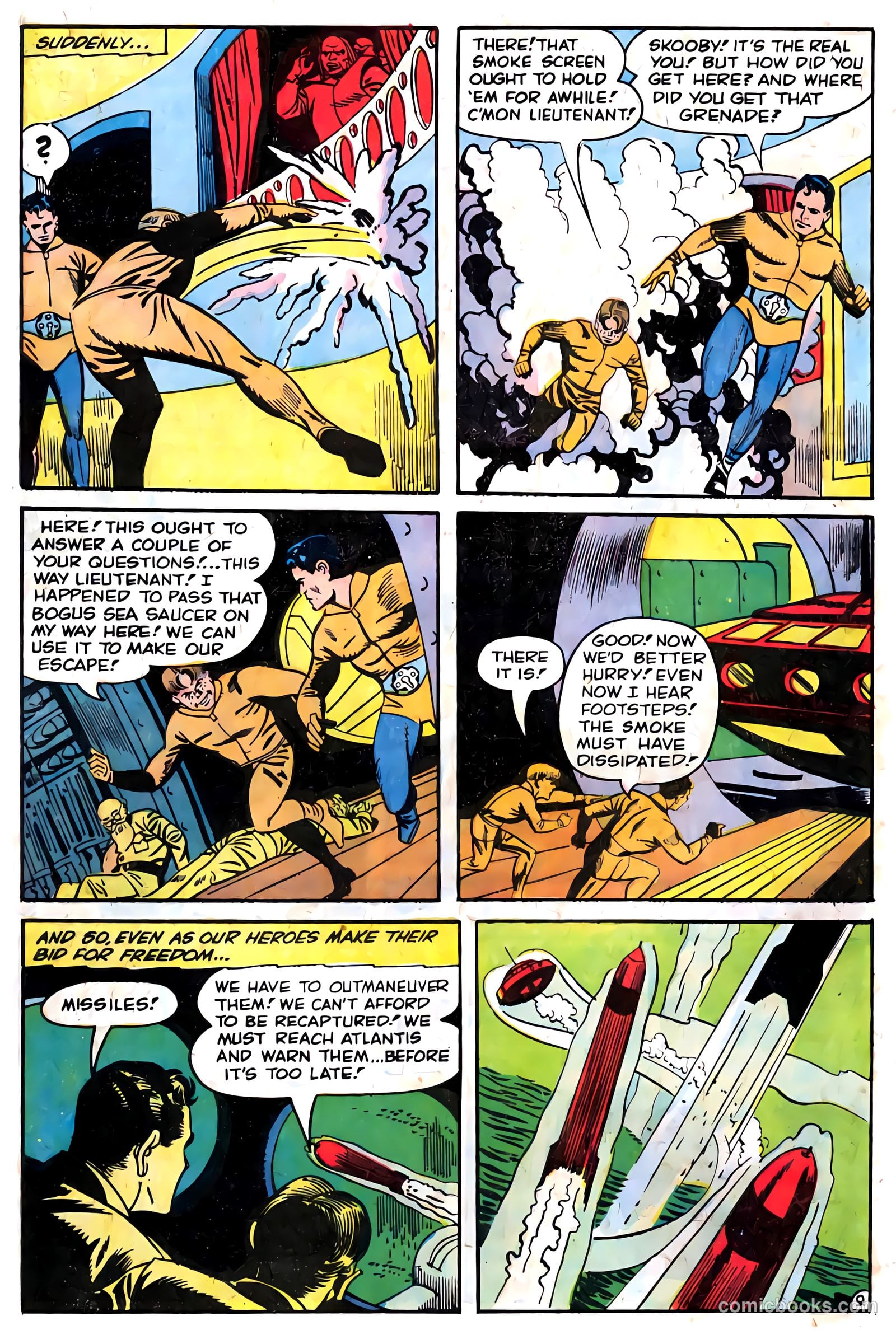 T.H.U.N.D.E.R. Agents #13 (1967) — page 64 of 68