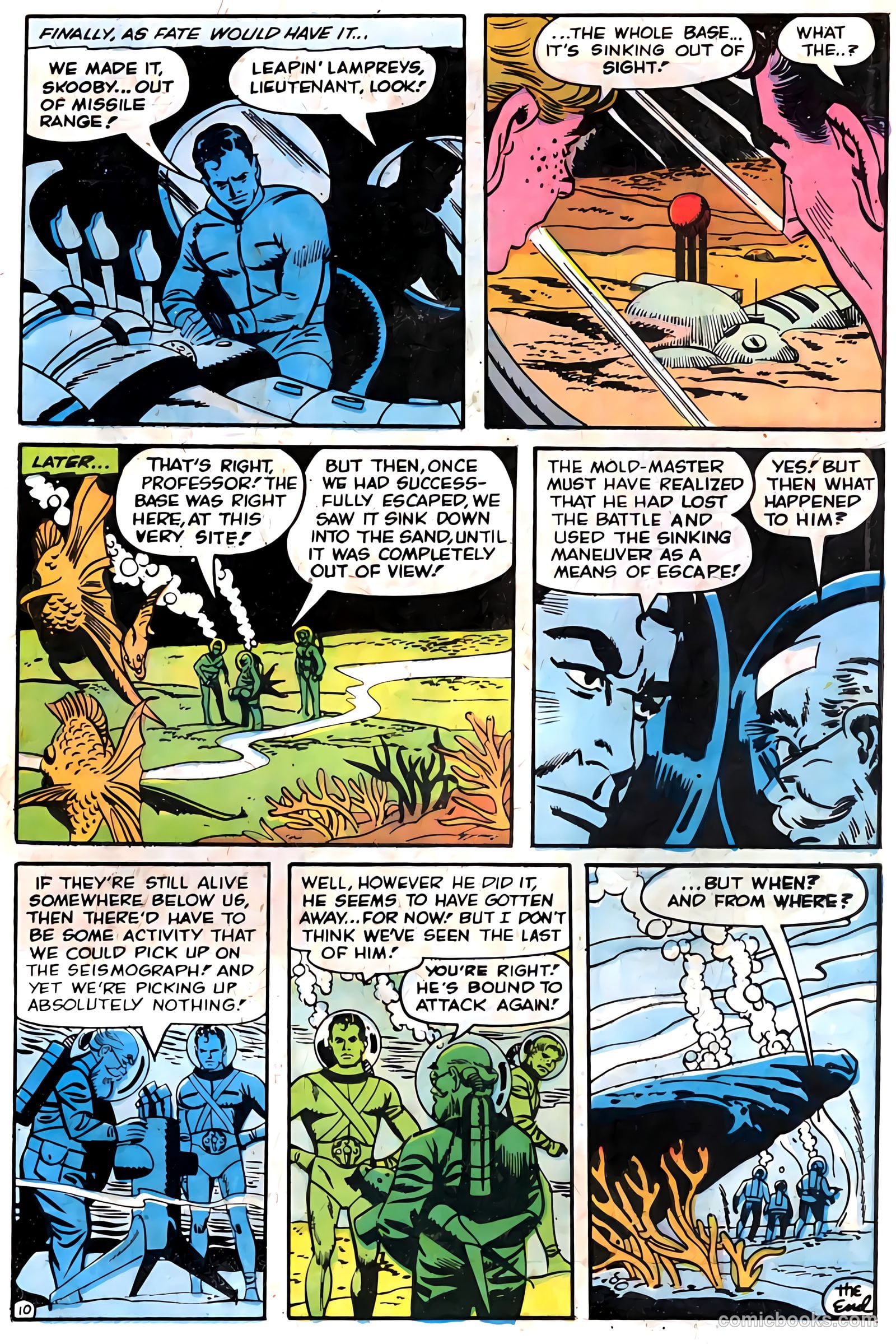 T.H.U.N.D.E.R. Agents #13 (1967) — page 65 of 68