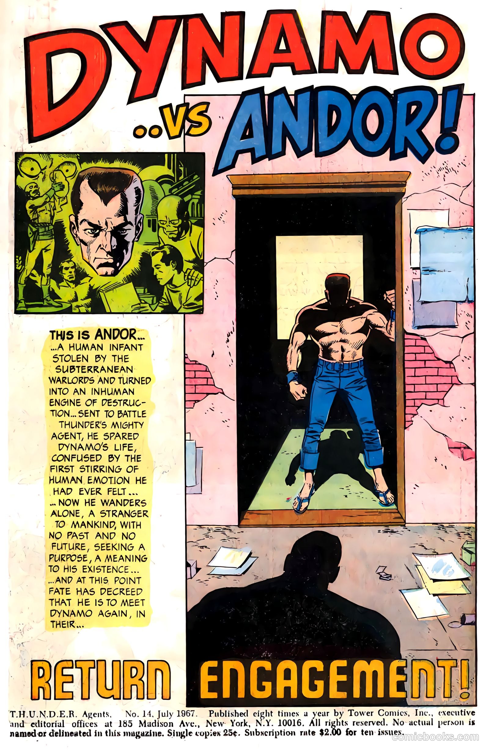 T.H.U.N.D.E.R. Agents #14 (1967) — page 3 of 68