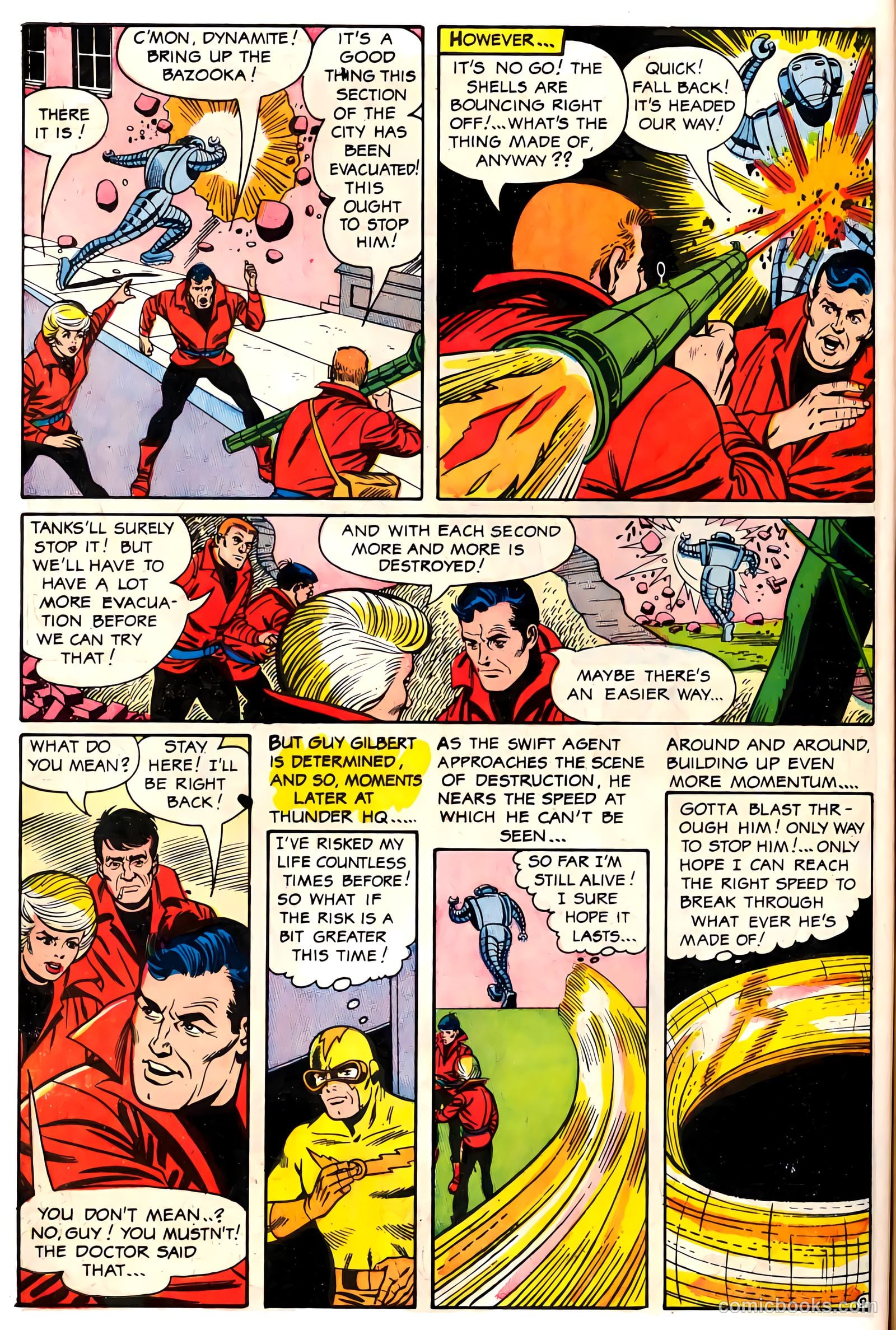 T.H.U.N.D.E.R. Agents #14 (1967) — page 24 of 68