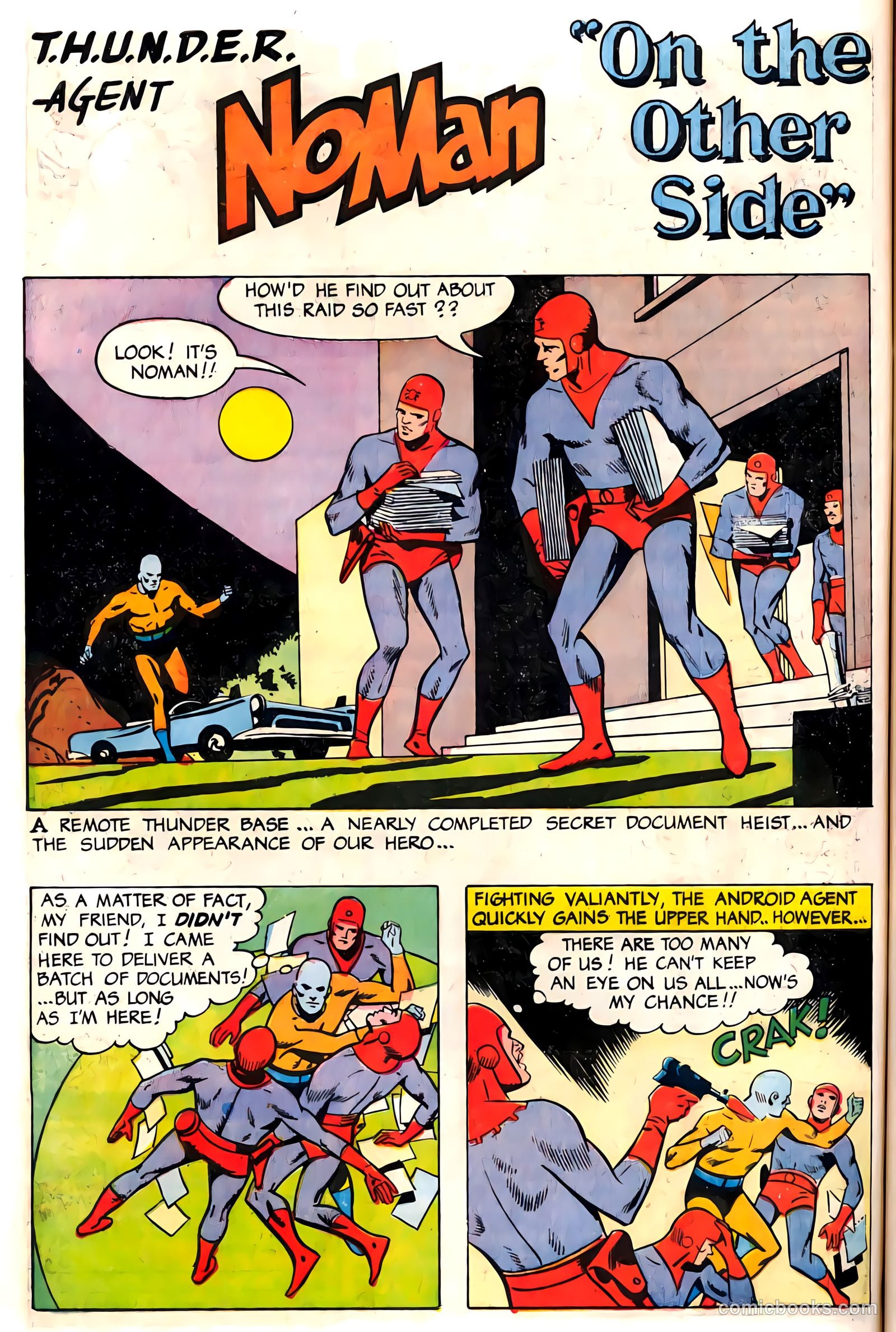 T.H.U.N.D.E.R. Agents #14 (1967) — page 28 of 68
