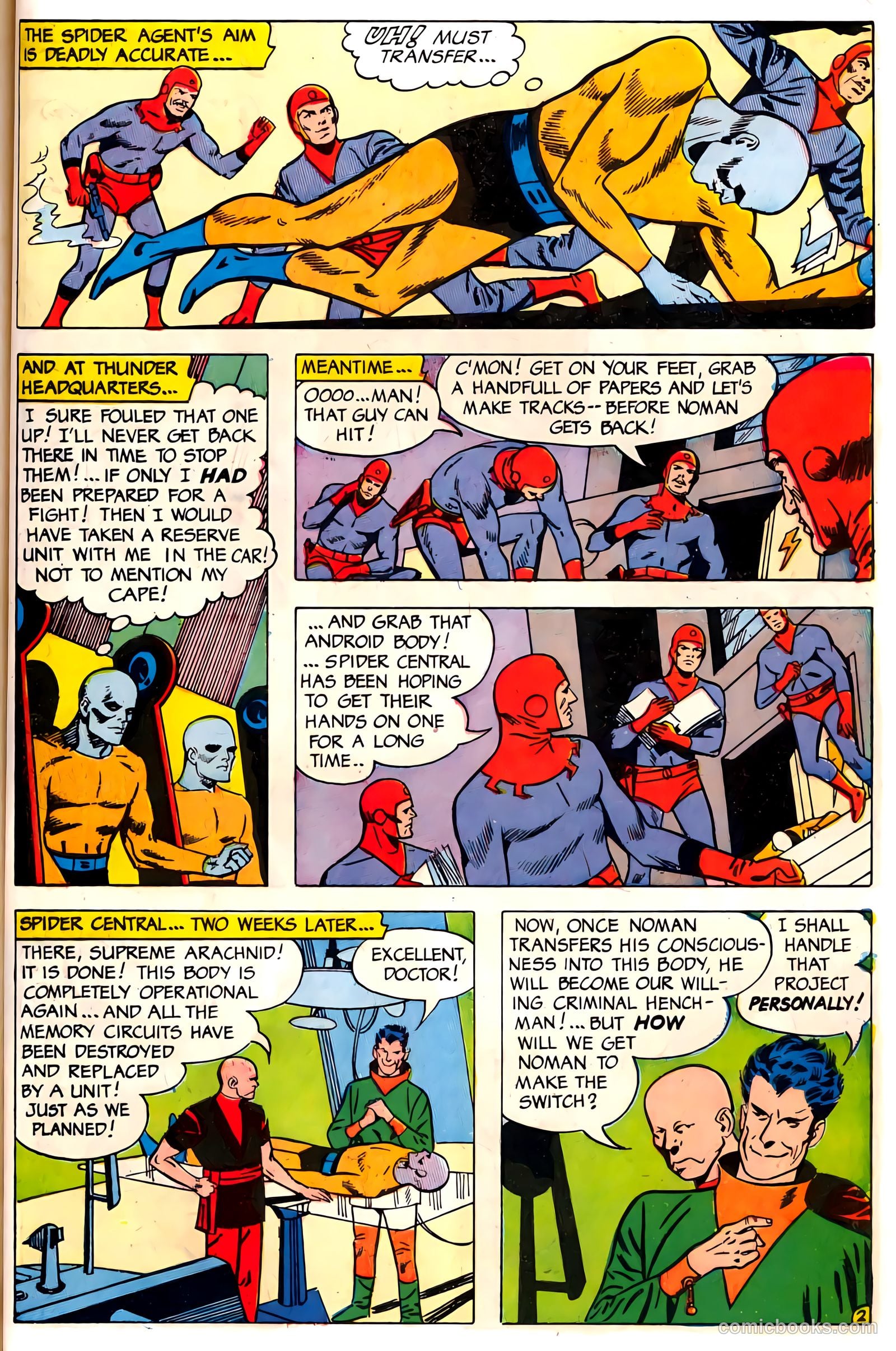 T.H.U.N.D.E.R. Agents #14 (1967) — page 29 of 68
