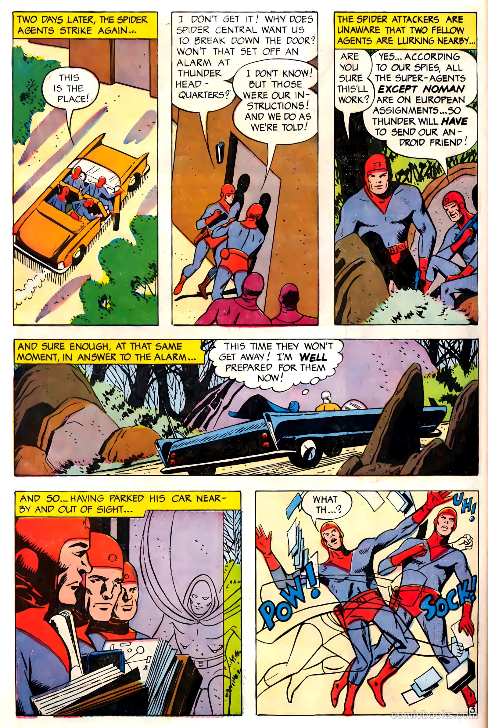 T.H.U.N.D.E.R. Agents #14 (1967) — page 30 of 68