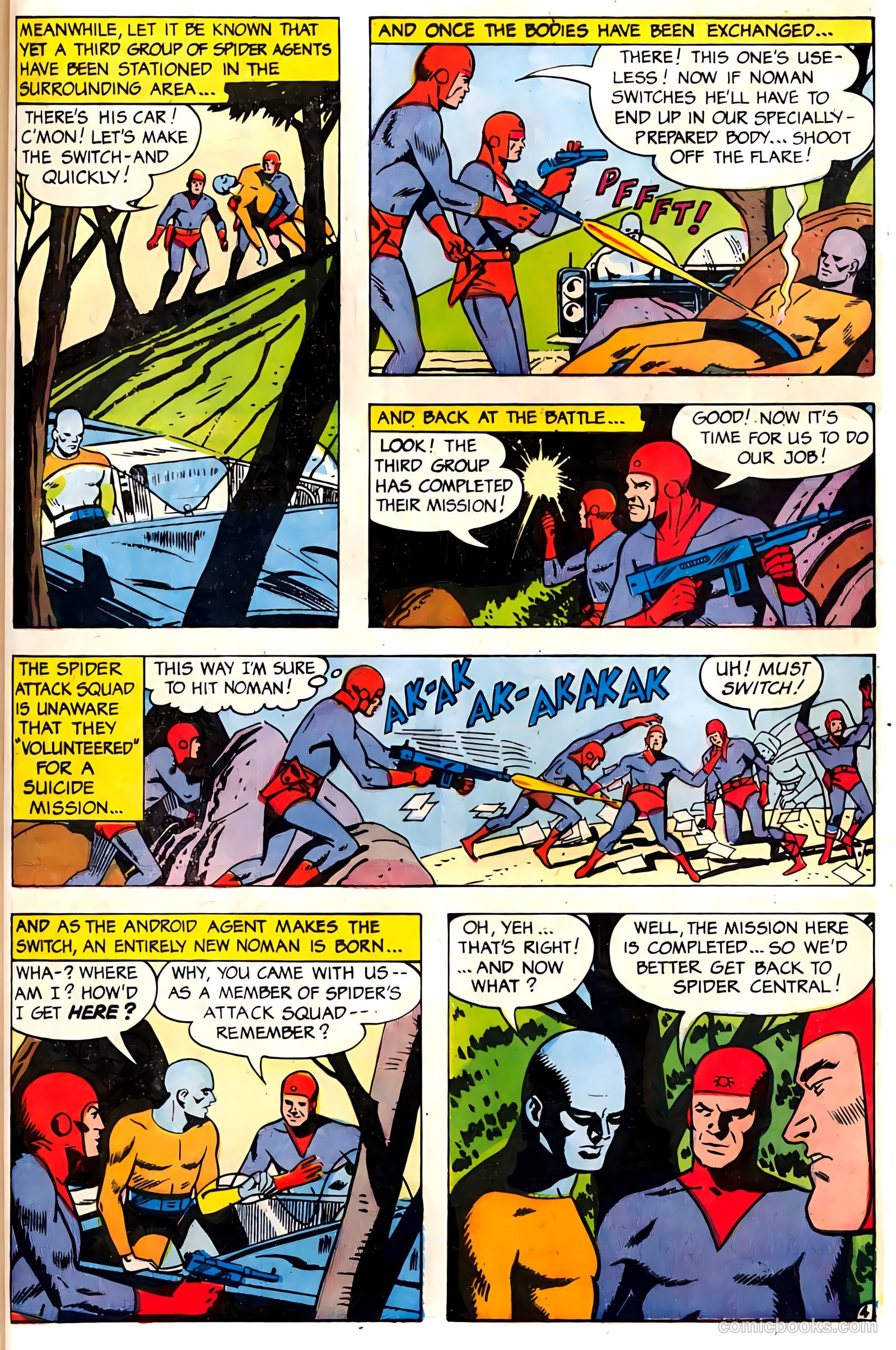 T.H.U.N.D.E.R. Agents #14 (1967) — page 31 of 68