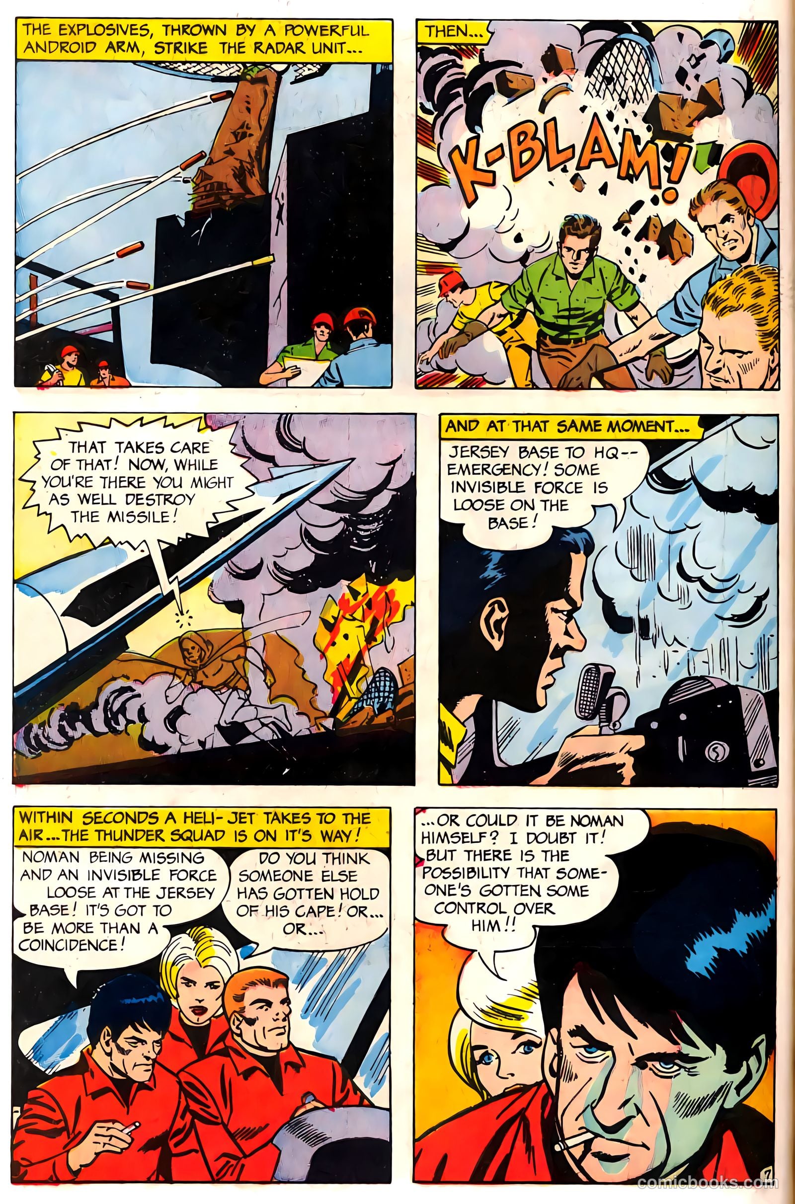 T.H.U.N.D.E.R. Agents #14 (1967) — page 34 of 68