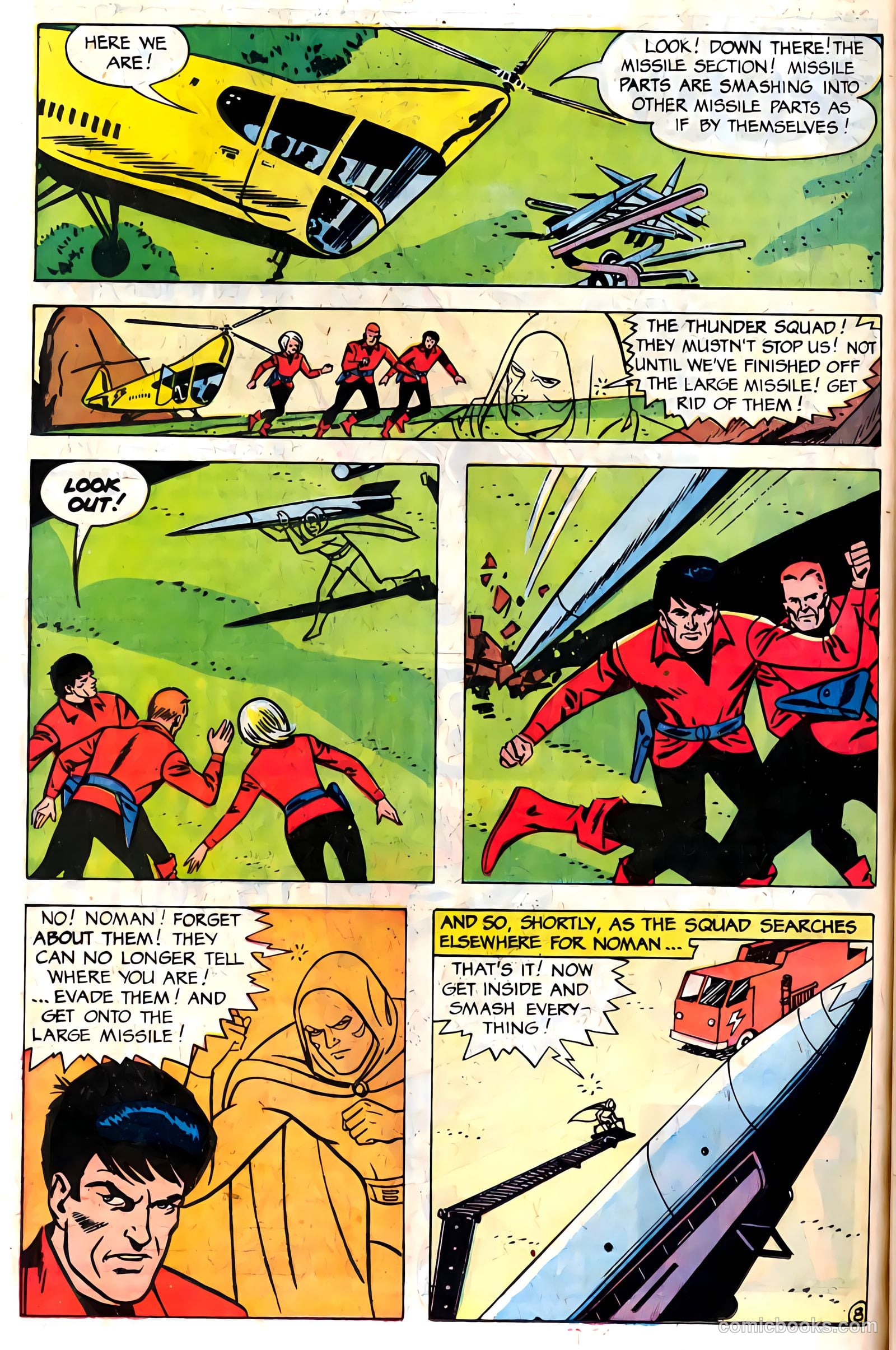 T.H.U.N.D.E.R. Agents #14 (1967) — page 36 of 68