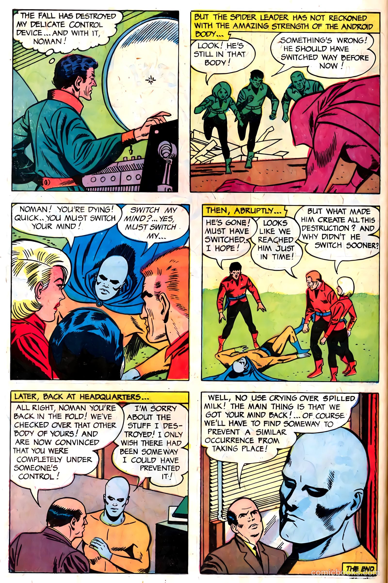 T.H.U.N.D.E.R. Agents #14 (1967) — page 38 of 68