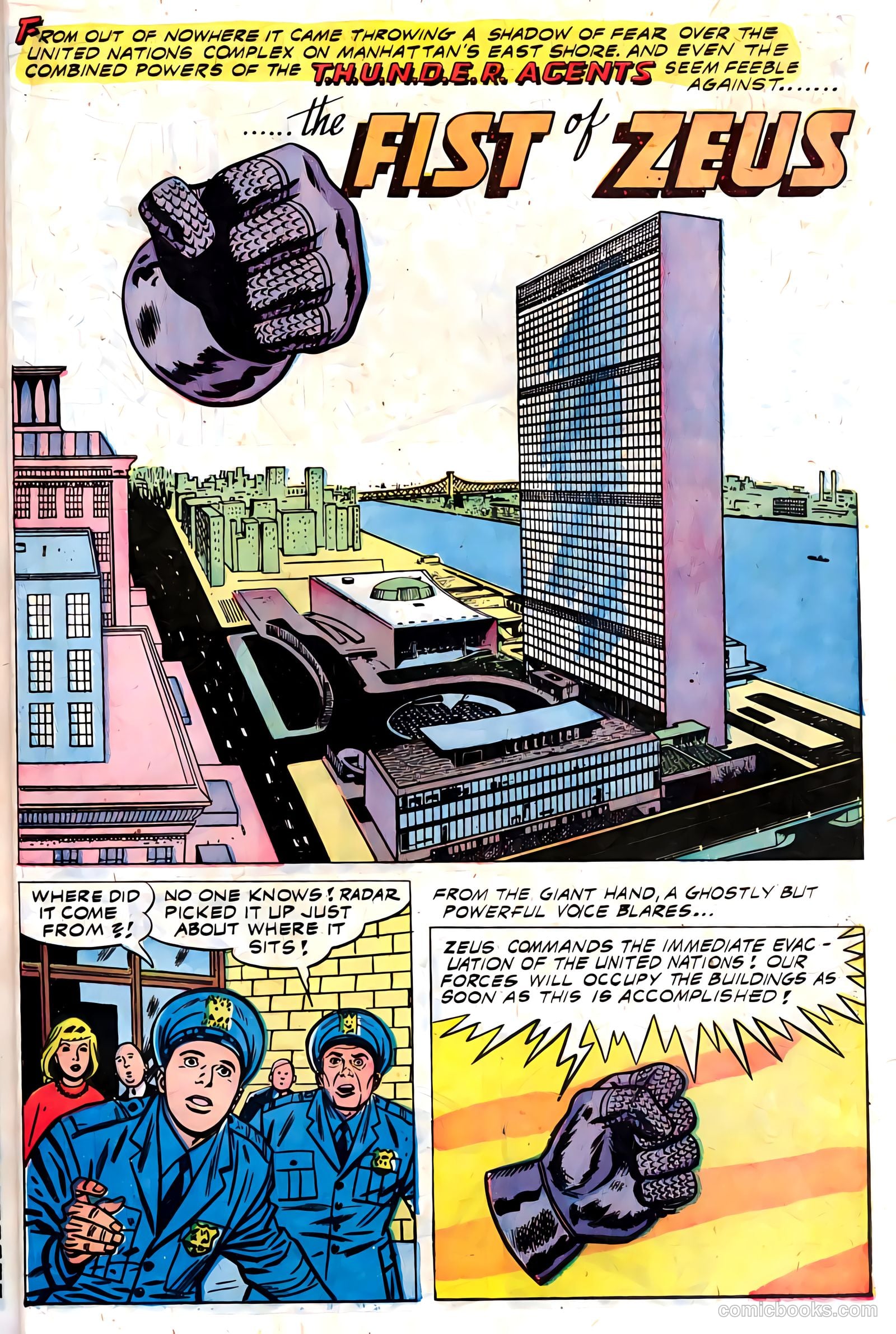 T.H.U.N.D.E.R. Agents #14 (1967) — page 55 of 68