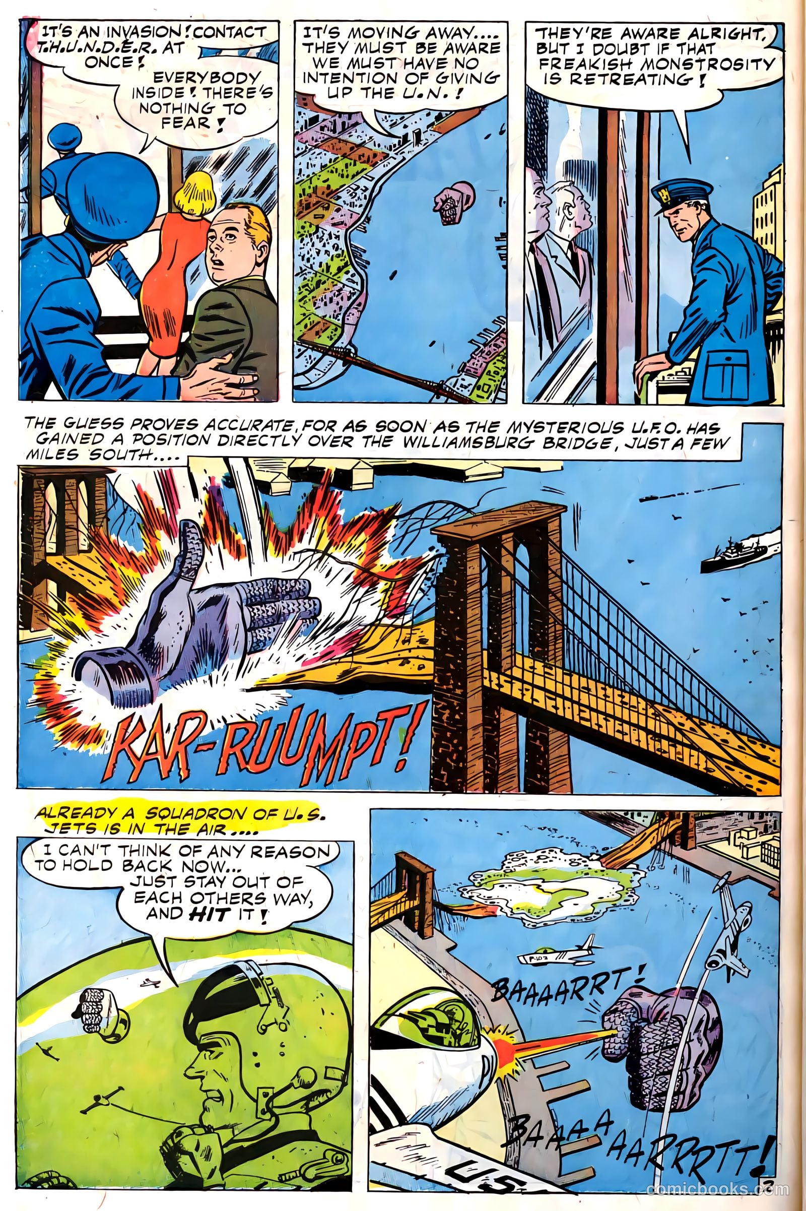 T.H.U.N.D.E.R. Agents #14 (1967) — page 56 of 68