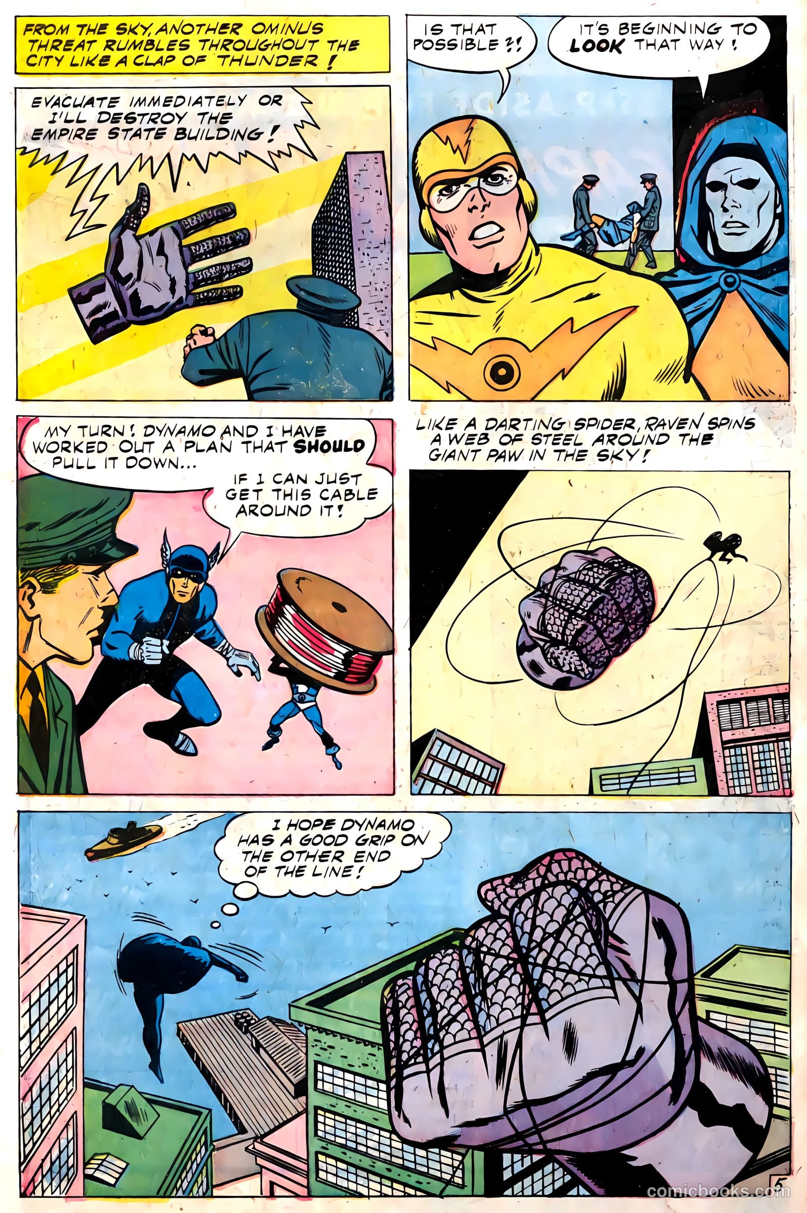 T.H.U.N.D.E.R. Agents #14 (1967) — page 60 of 68
