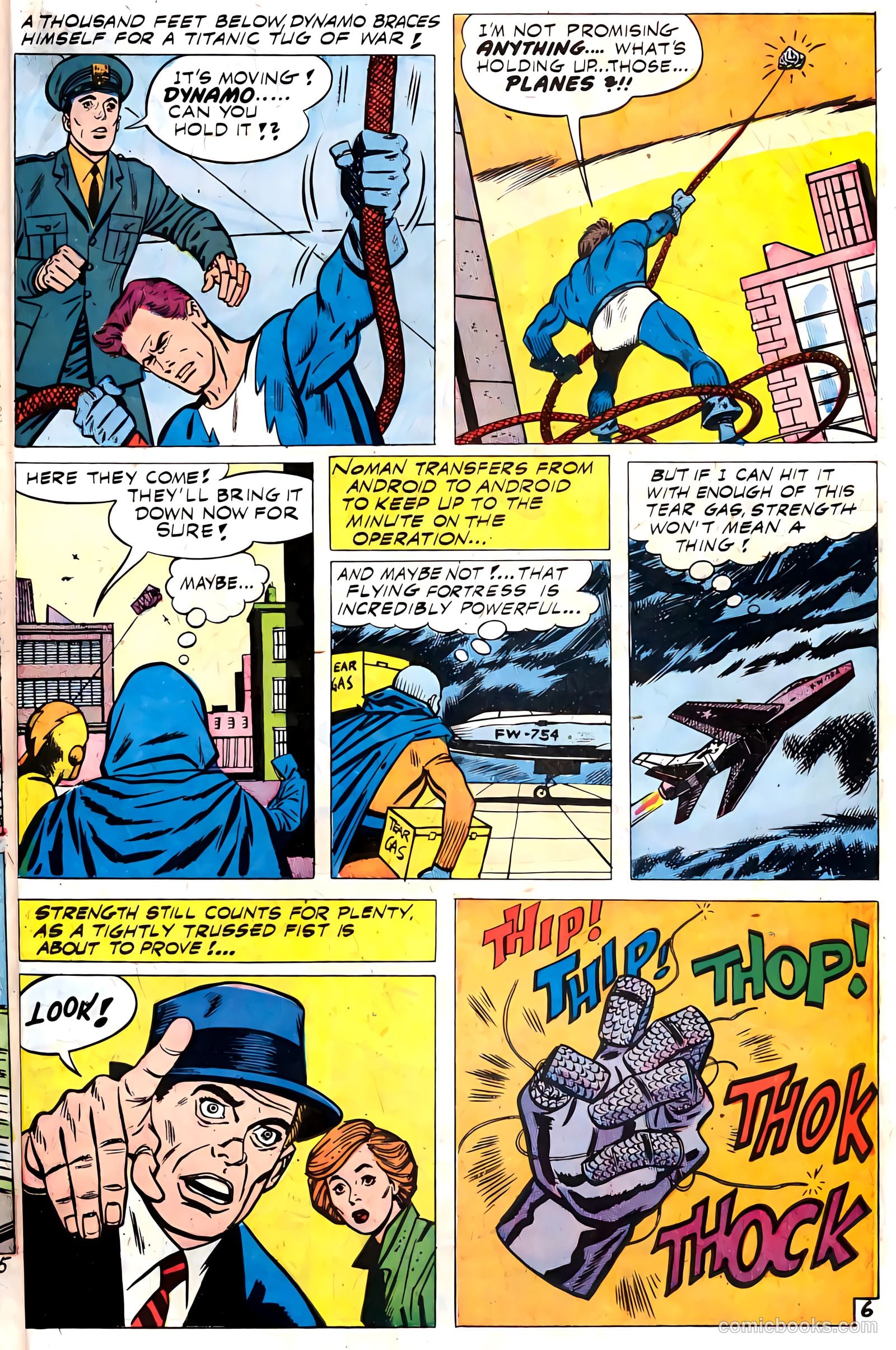 T.H.U.N.D.E.R. Agents #14 (1967) — page 61 of 68