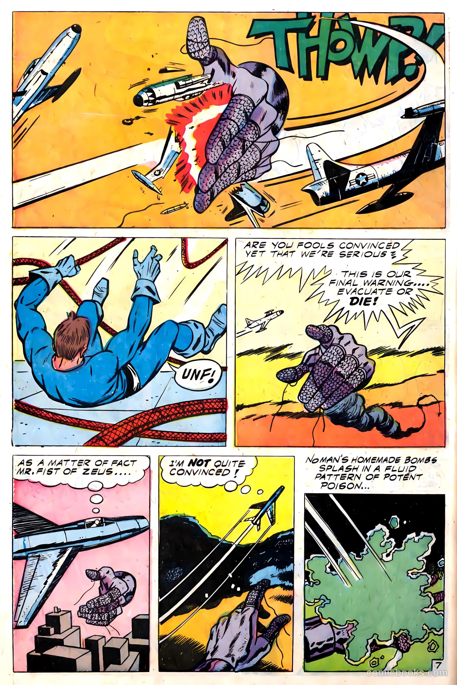 T.H.U.N.D.E.R. Agents #14 (1967) — page 62 of 68