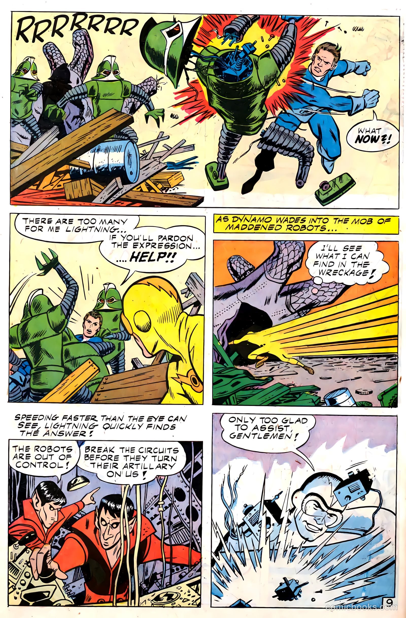 T.H.U.N.D.E.R. Agents #14 (1967) — page 64 of 68