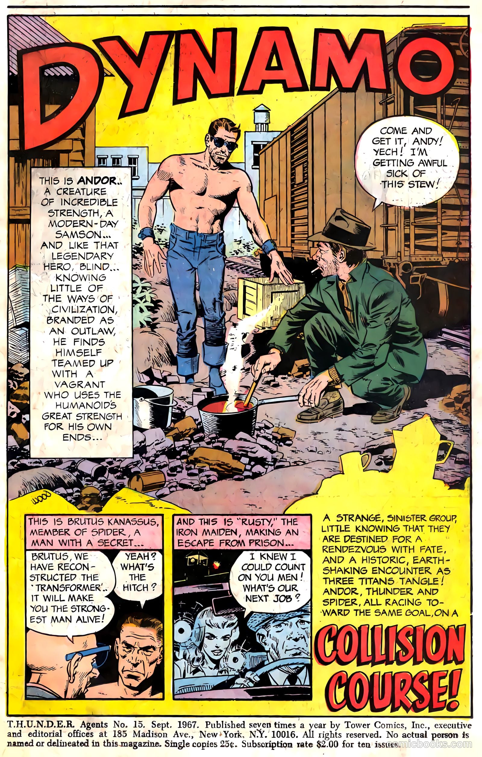 T.H.U.N.D.E.R. Agents #15 (1967) — page 3 of 68