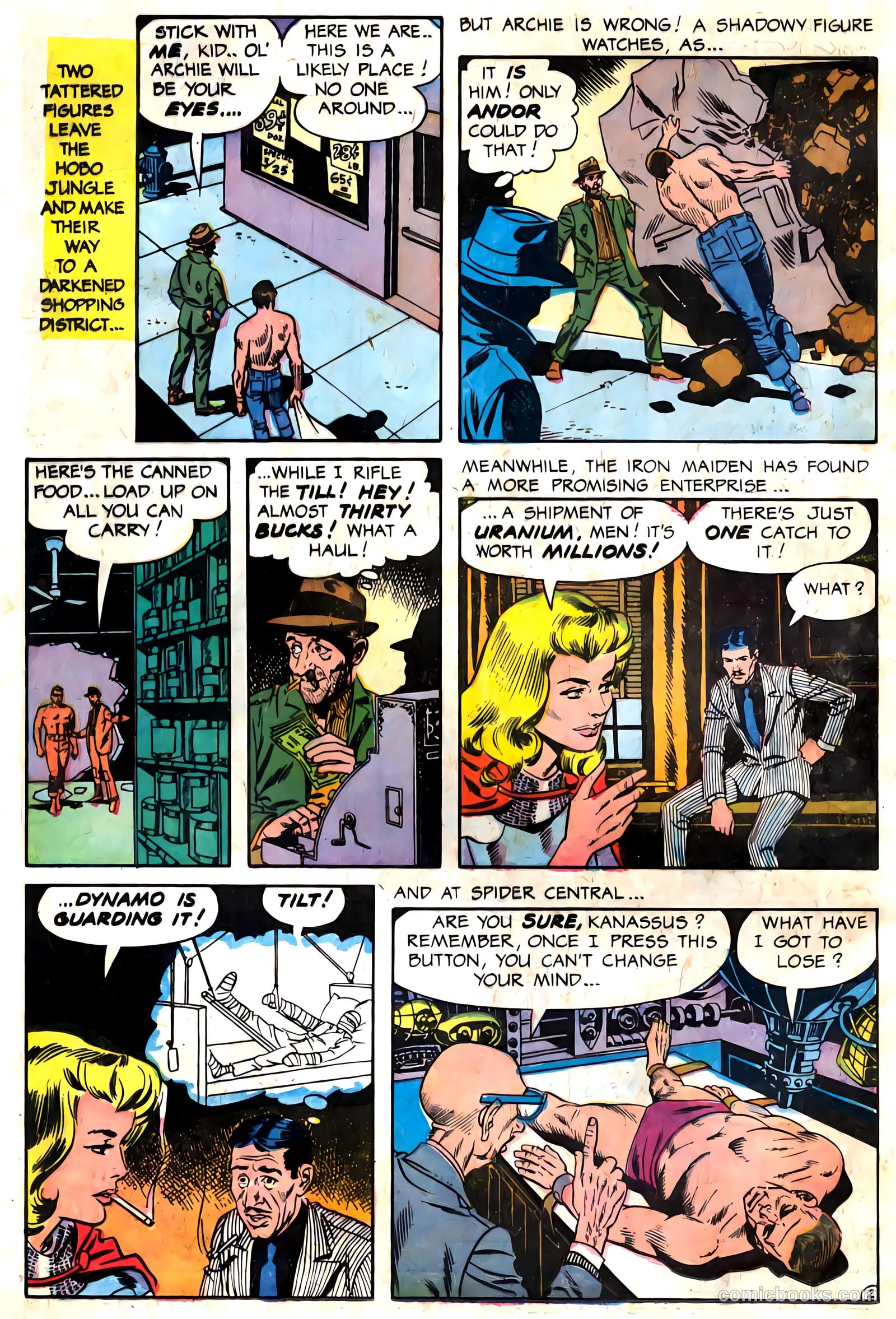 T.H.U.N.D.E.R. Agents #15 (1967) — page 4 of 68