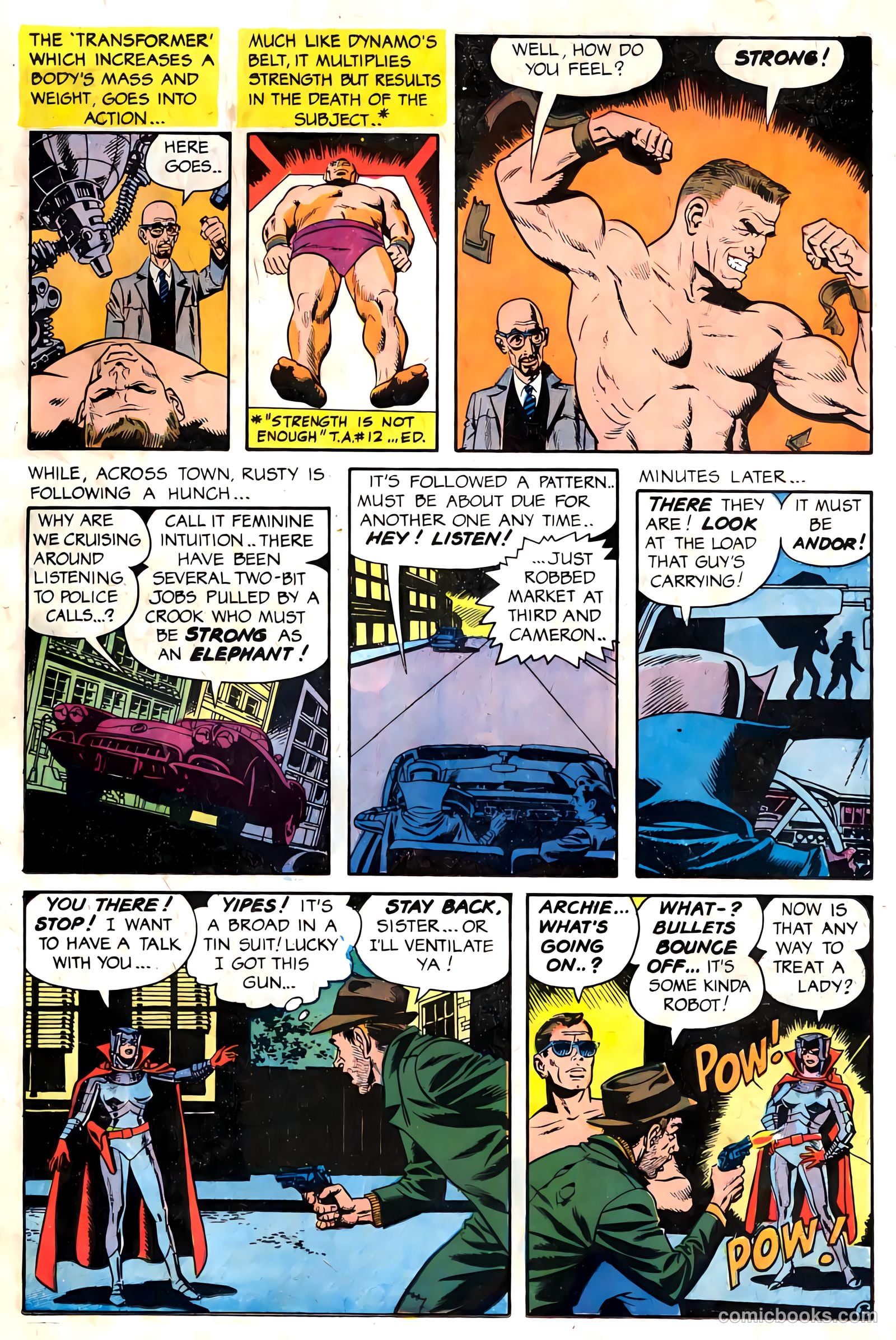 T.H.U.N.D.E.R. Agents #15 (1967) — page 5 of 68