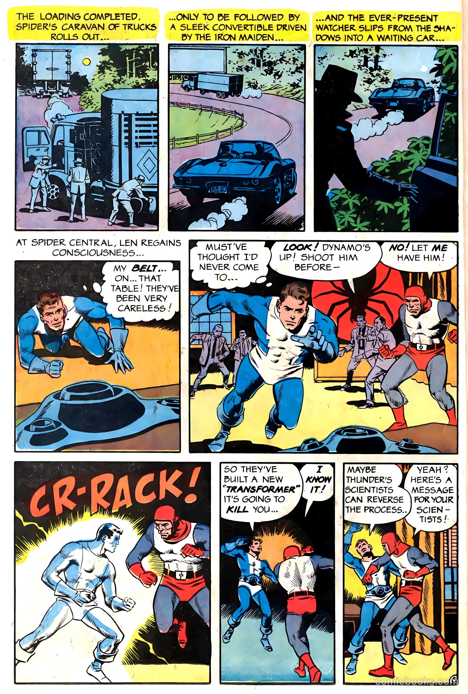 T.H.U.N.D.E.R. Agents #15 (1967) — page 8 of 68