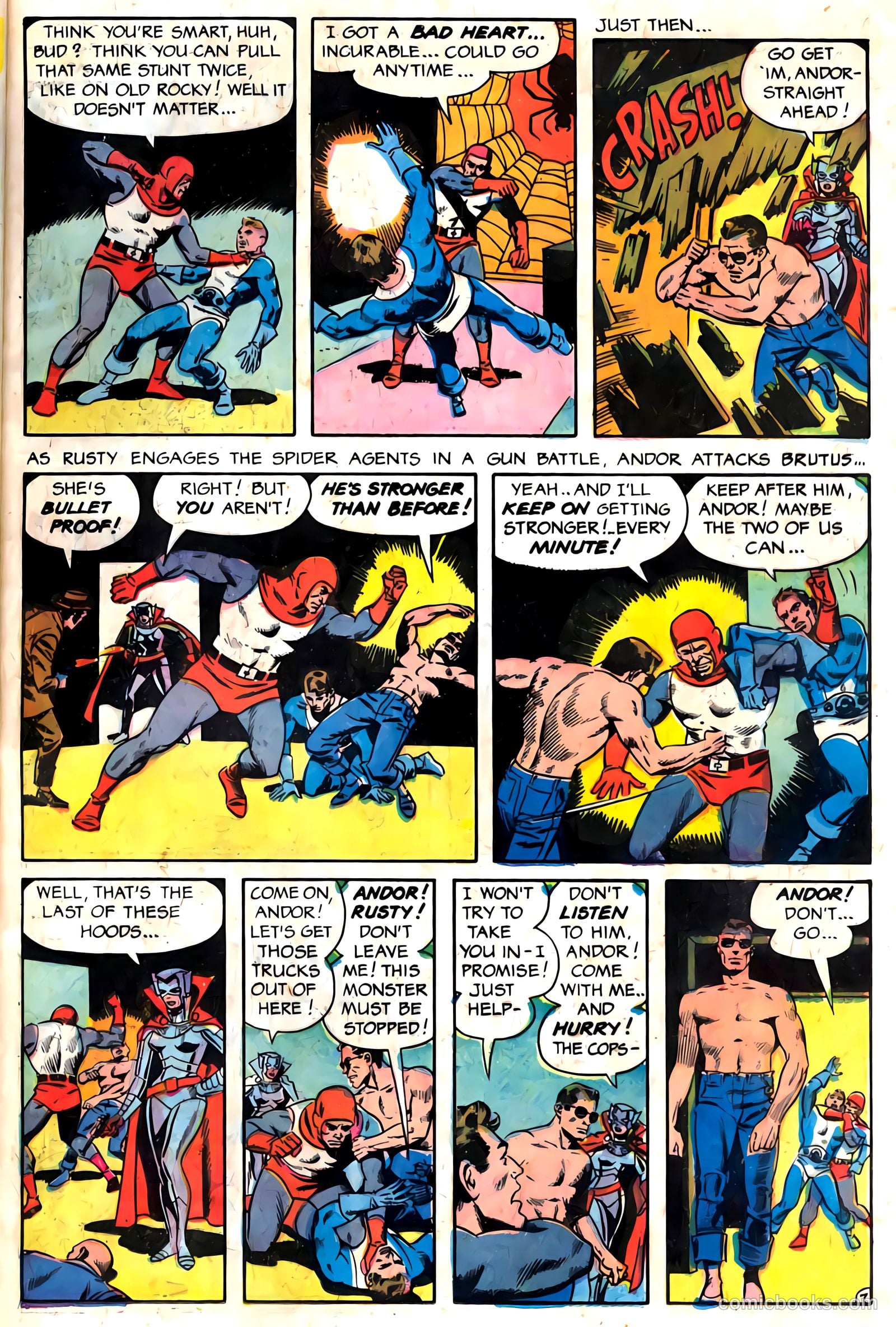 T.H.U.N.D.E.R. Agents #15 (1967) — page 9 of 68