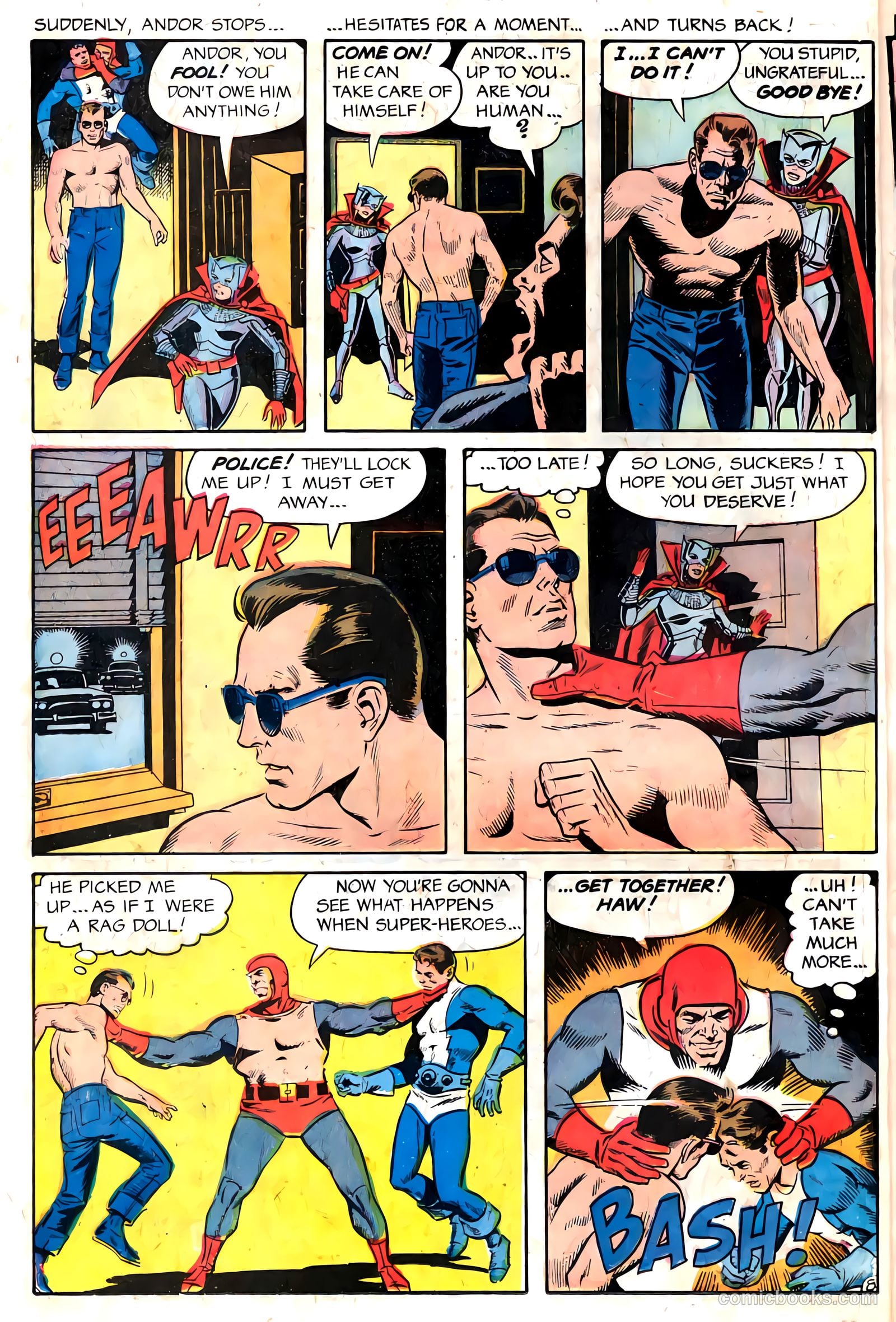 T.H.U.N.D.E.R. Agents #15 (1967) — page 10 of 68