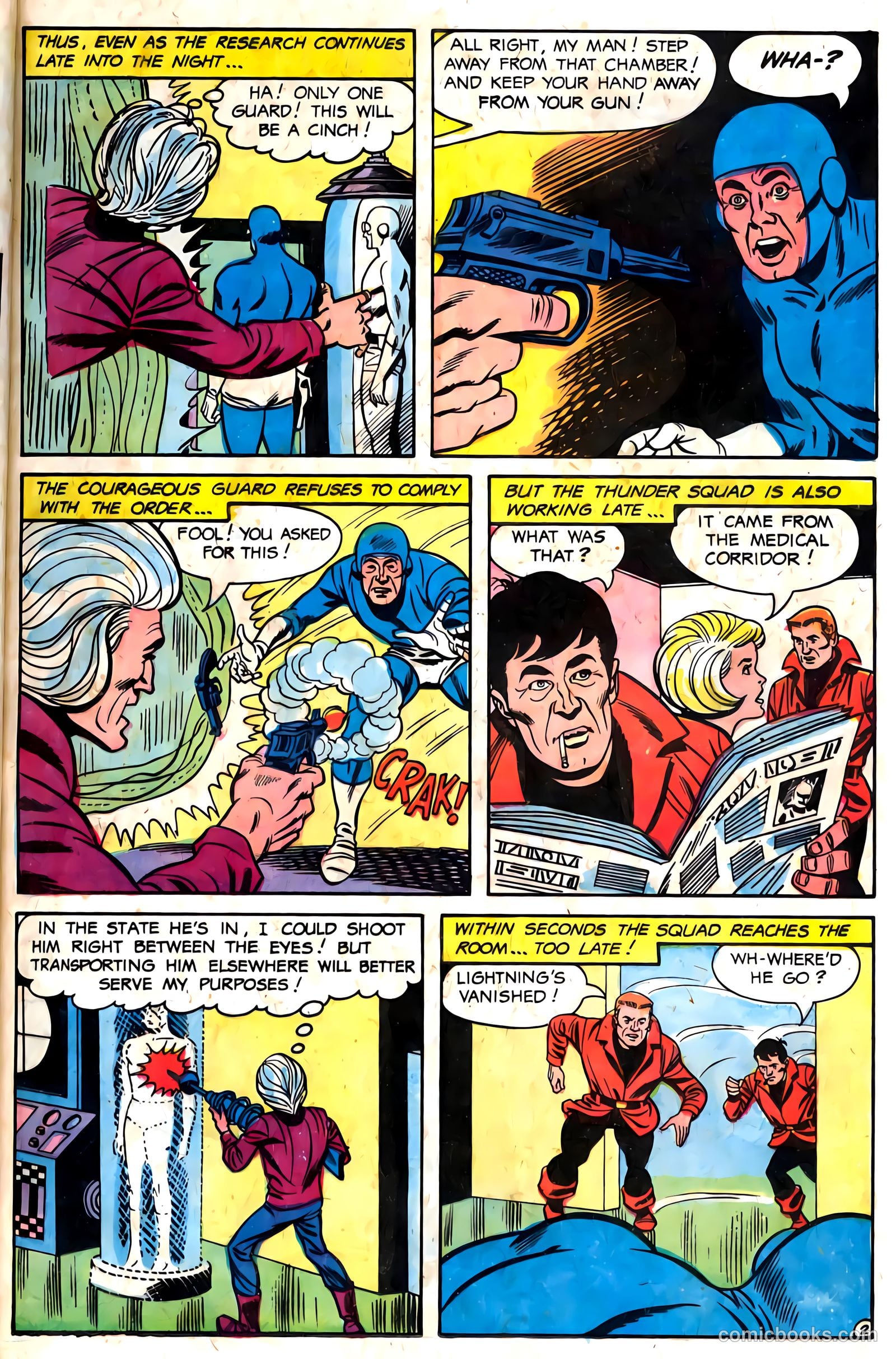 T.H.U.N.D.E.R. Agents #15 (1967) — page 15 of 68