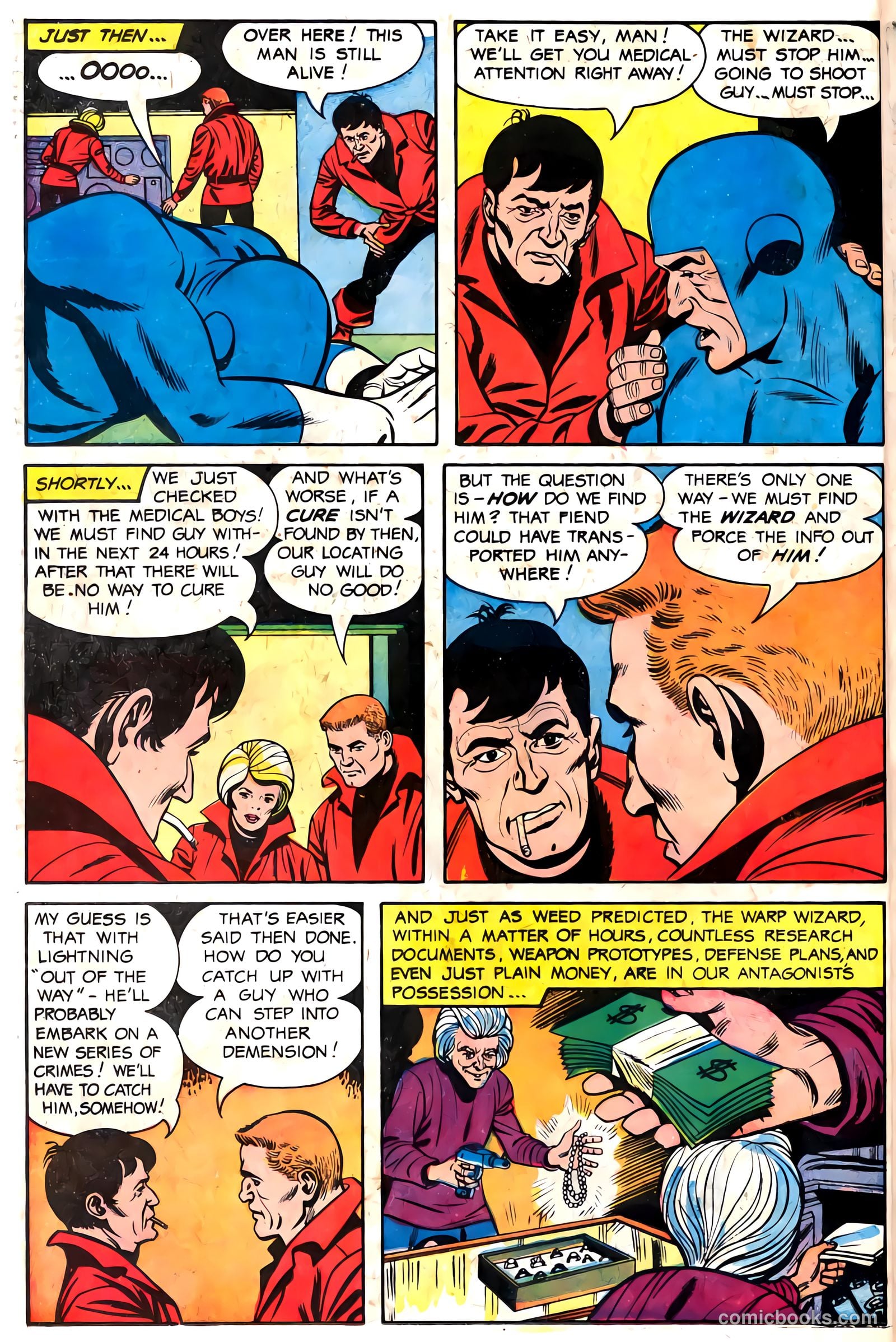 T.H.U.N.D.E.R. Agents #15 (1967) — page 16 of 68