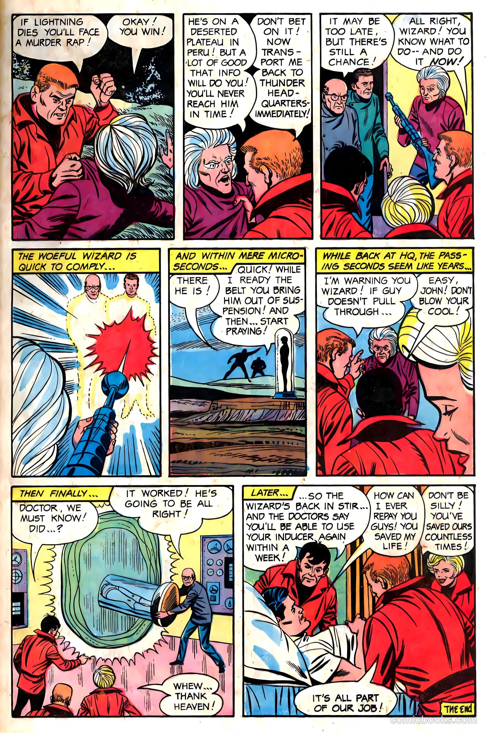 T.H.U.N.D.E.R. Agents #15 (1967) — page 23 of 68