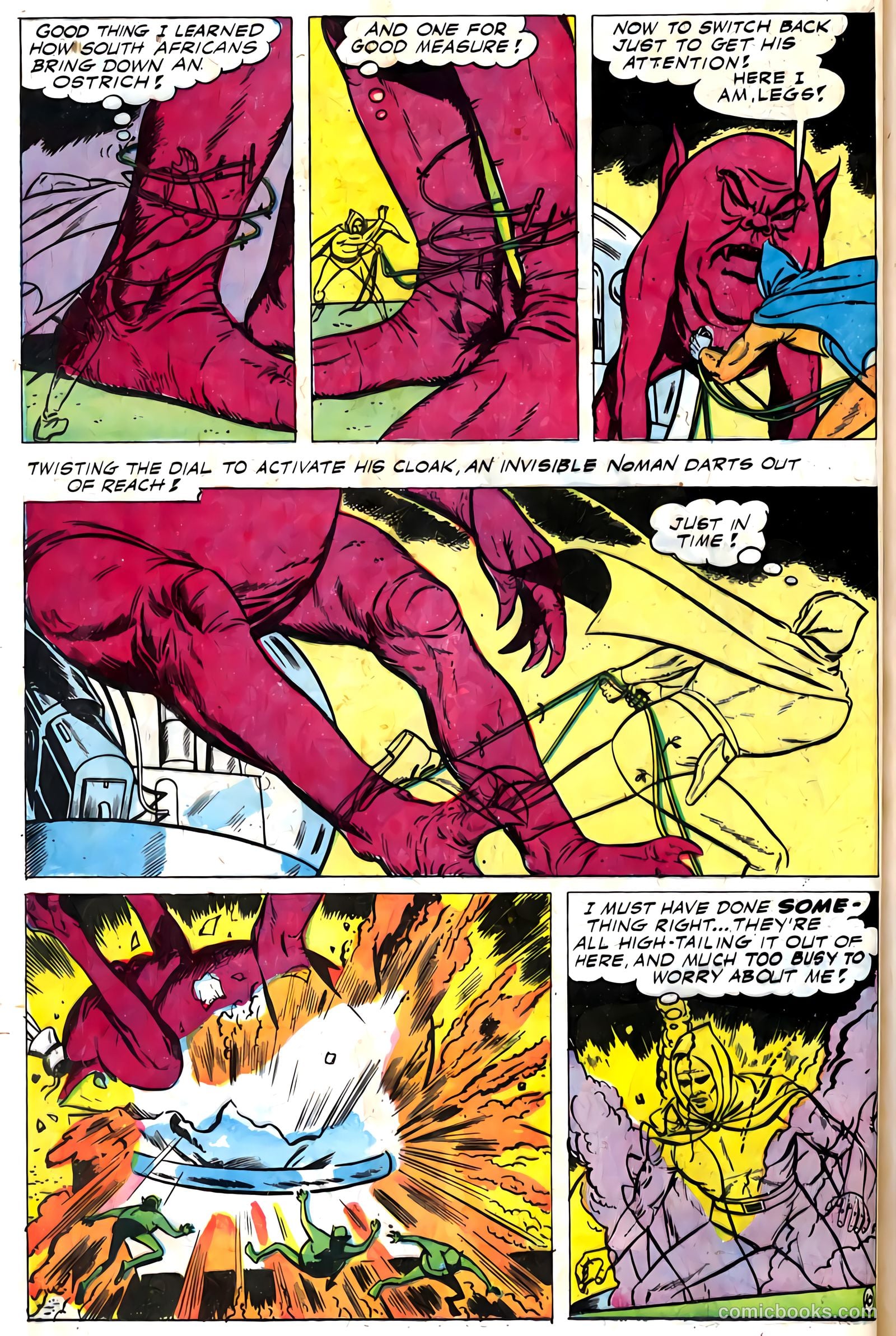 T.H.U.N.D.E.R. Agents #15 (1967) — page 38 of 68