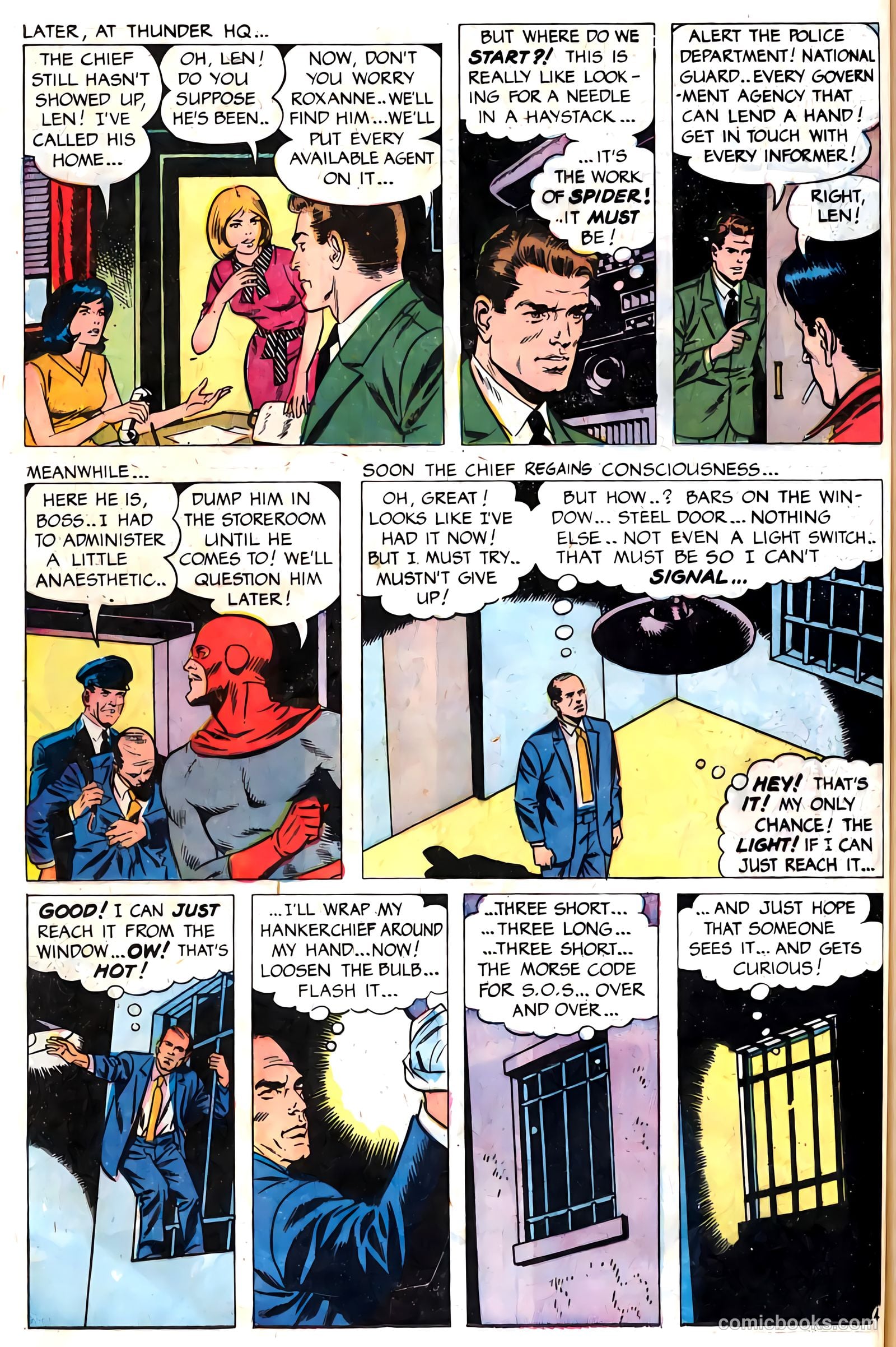 T.H.U.N.D.E.R. Agents #15 (1967) — page 46 of 68
