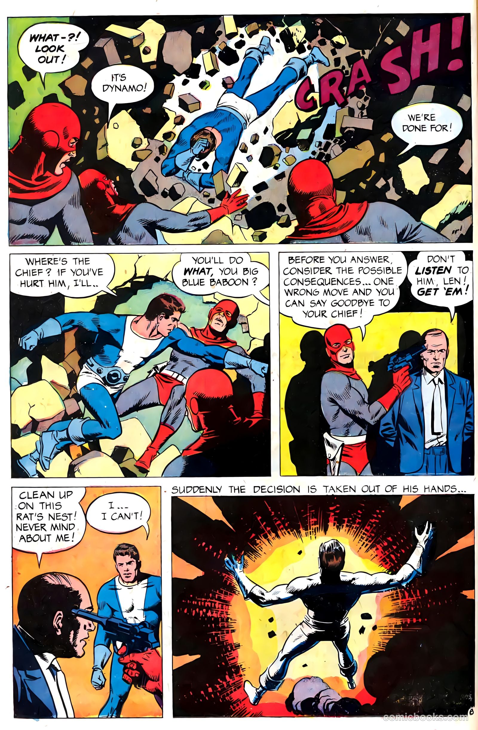 T.H.U.N.D.E.R. Agents #15 (1967) — page 48 of 68