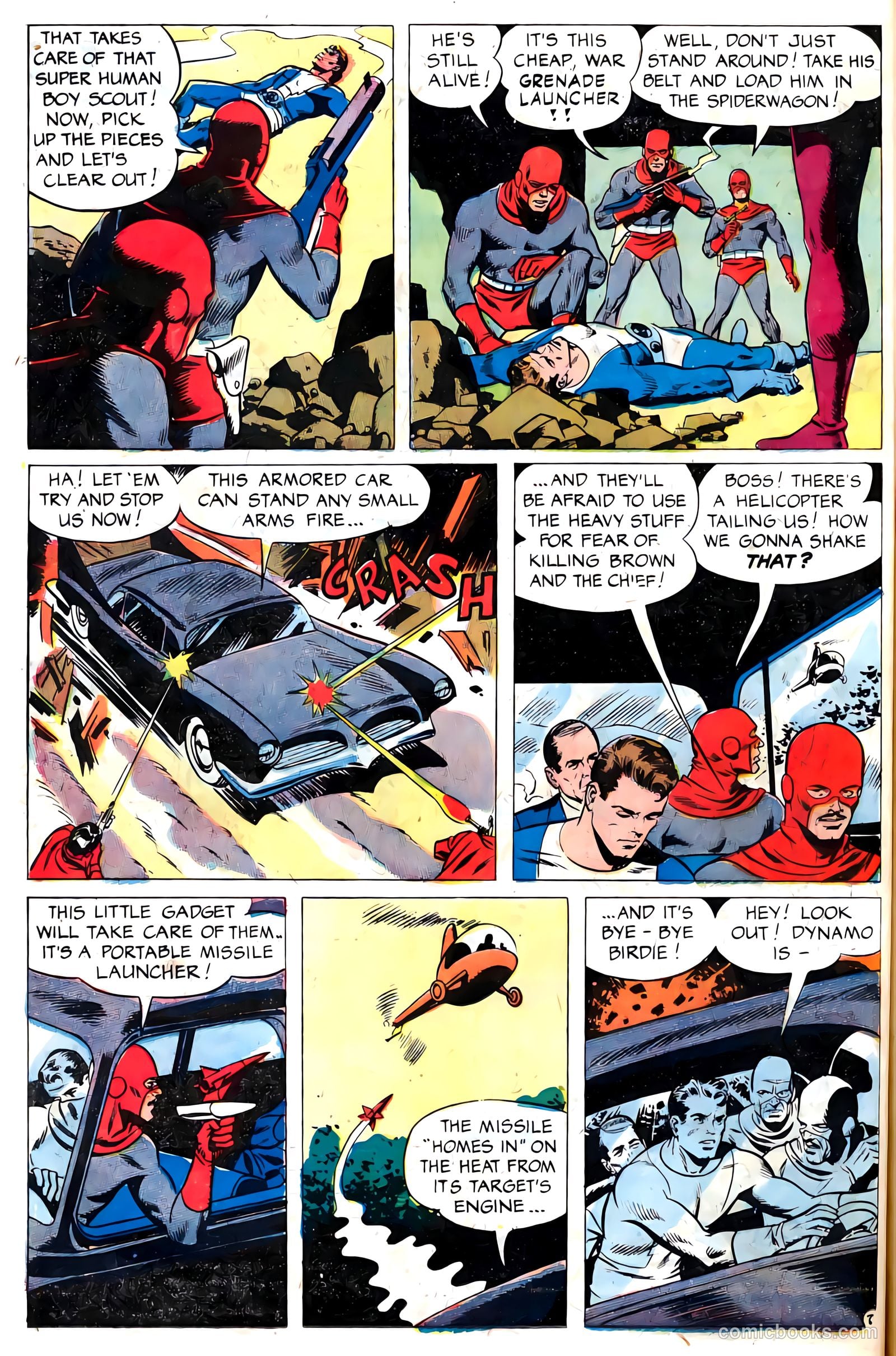 T.H.U.N.D.E.R. Agents #15 (1967) — page 50 of 68