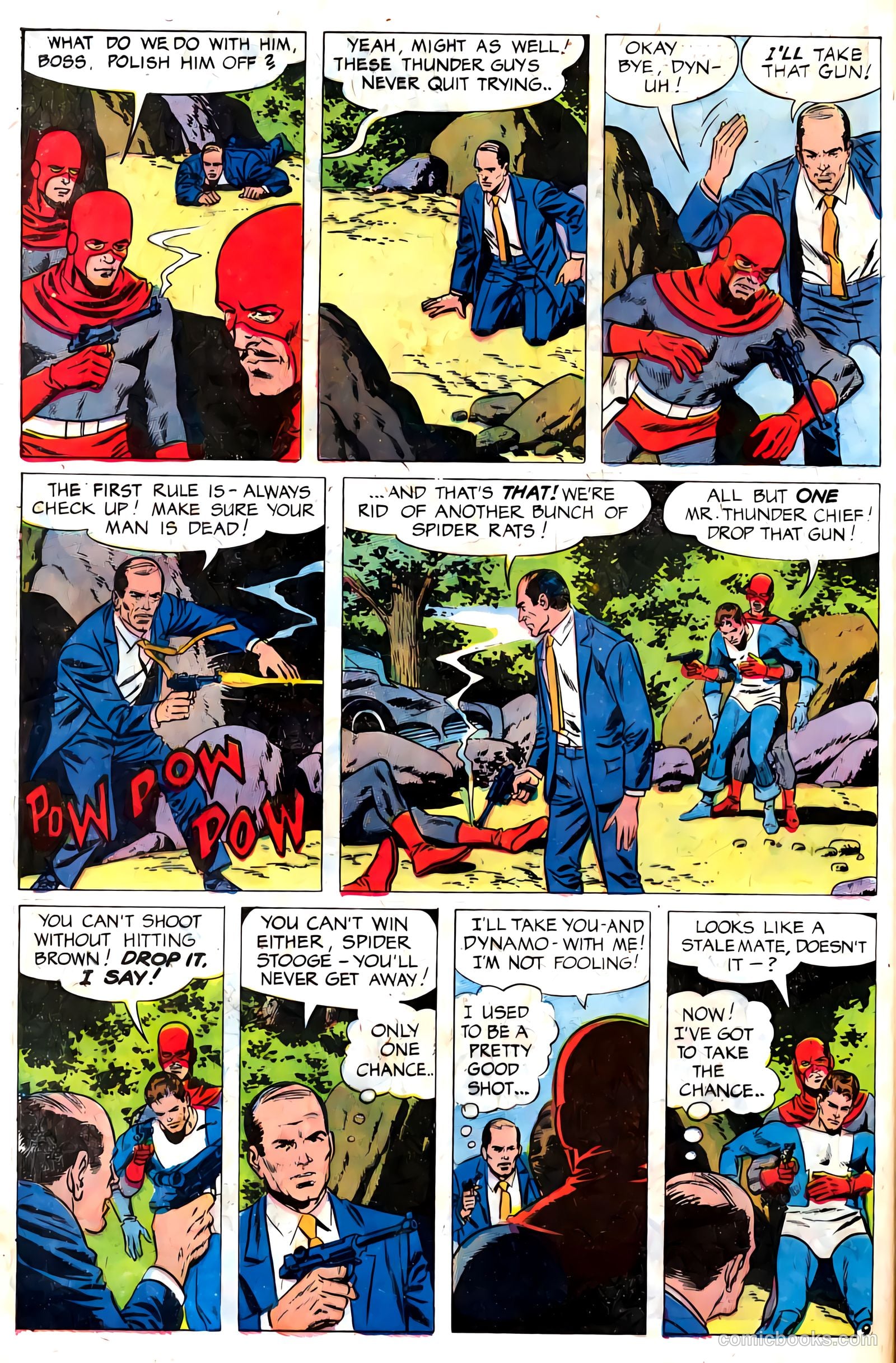 T.H.U.N.D.E.R. Agents #15 (1967) — page 52 of 68