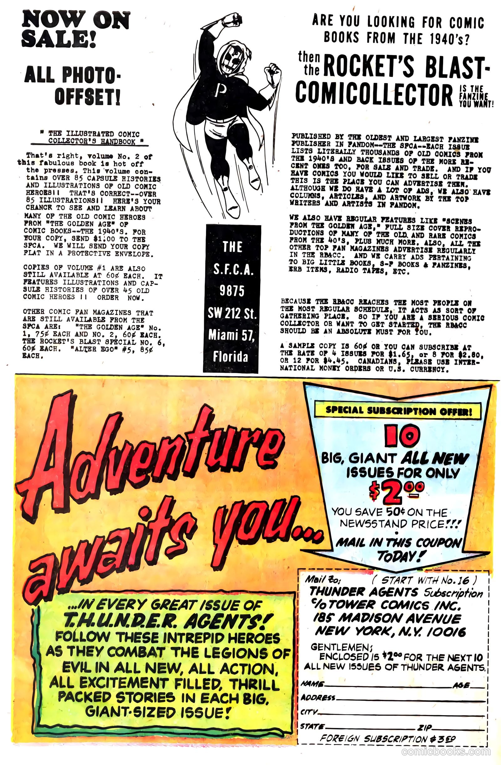 T.H.U.N.D.E.R. Agents #15 (1967) — page 54 of 68