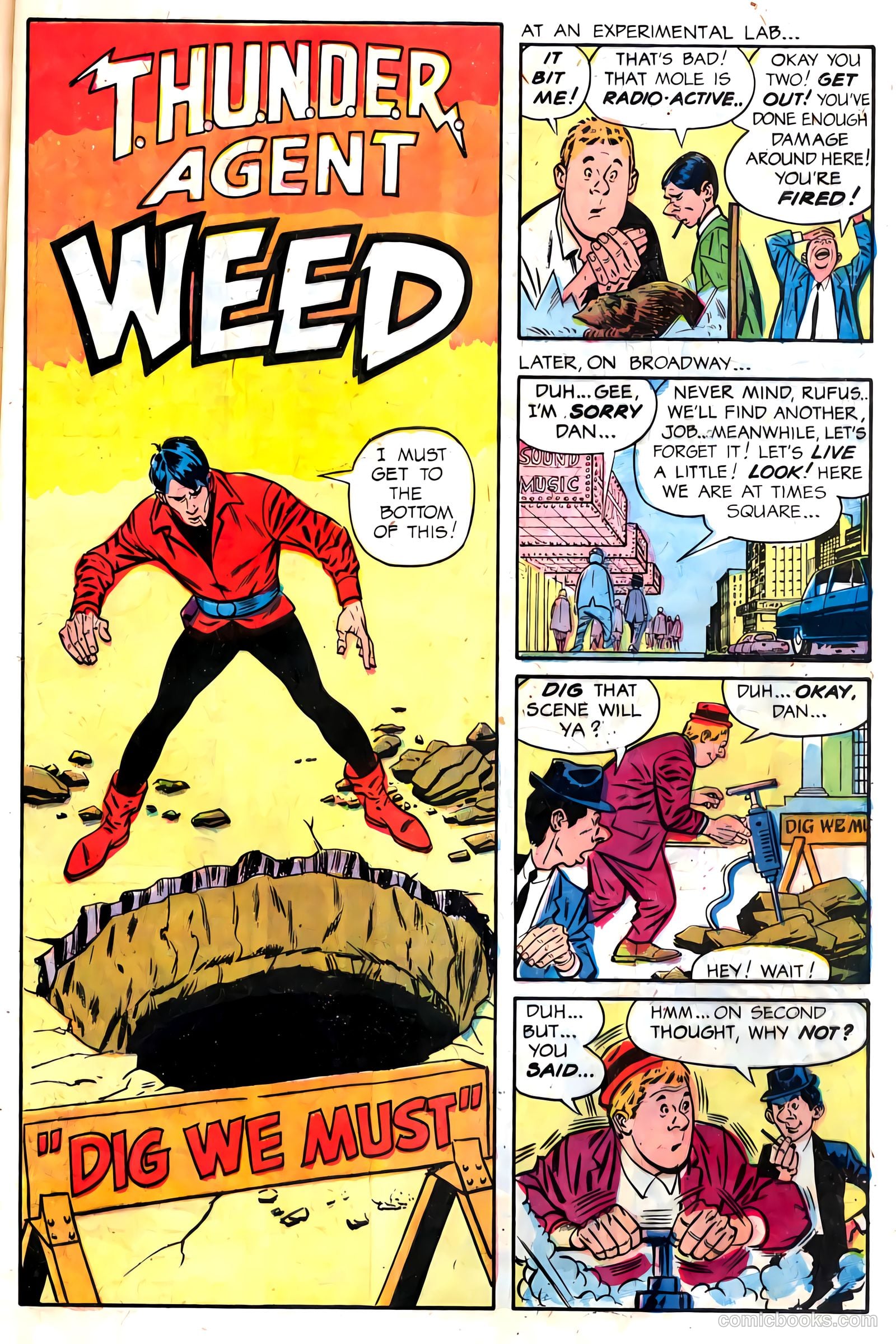 T.H.U.N.D.E.R. Agents #15 (1967) — page 55 of 68