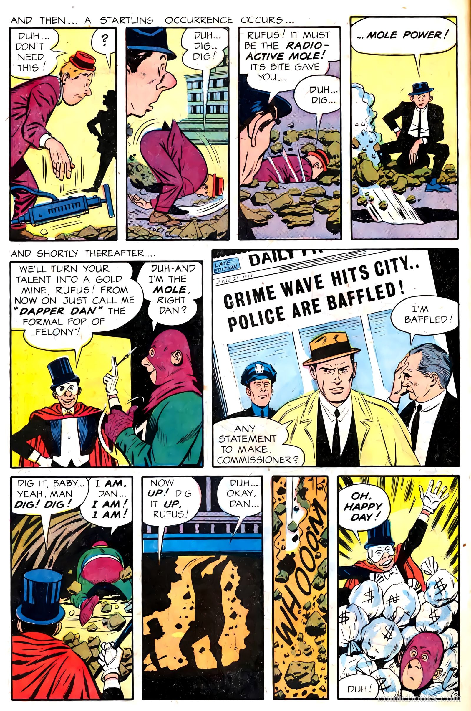 T.H.U.N.D.E.R. Agents #15 (1967) — page 56 of 68