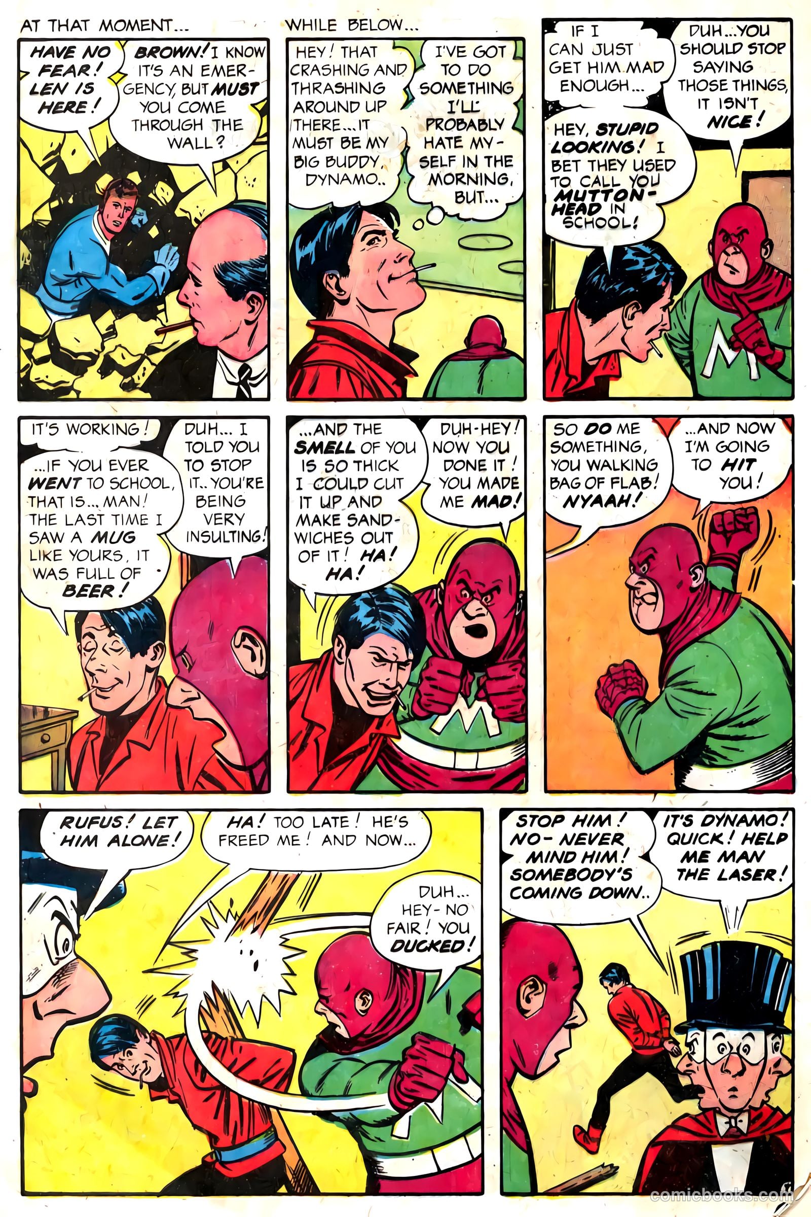 T.H.U.N.D.E.R. Agents #15 (1967) — page 62 of 68