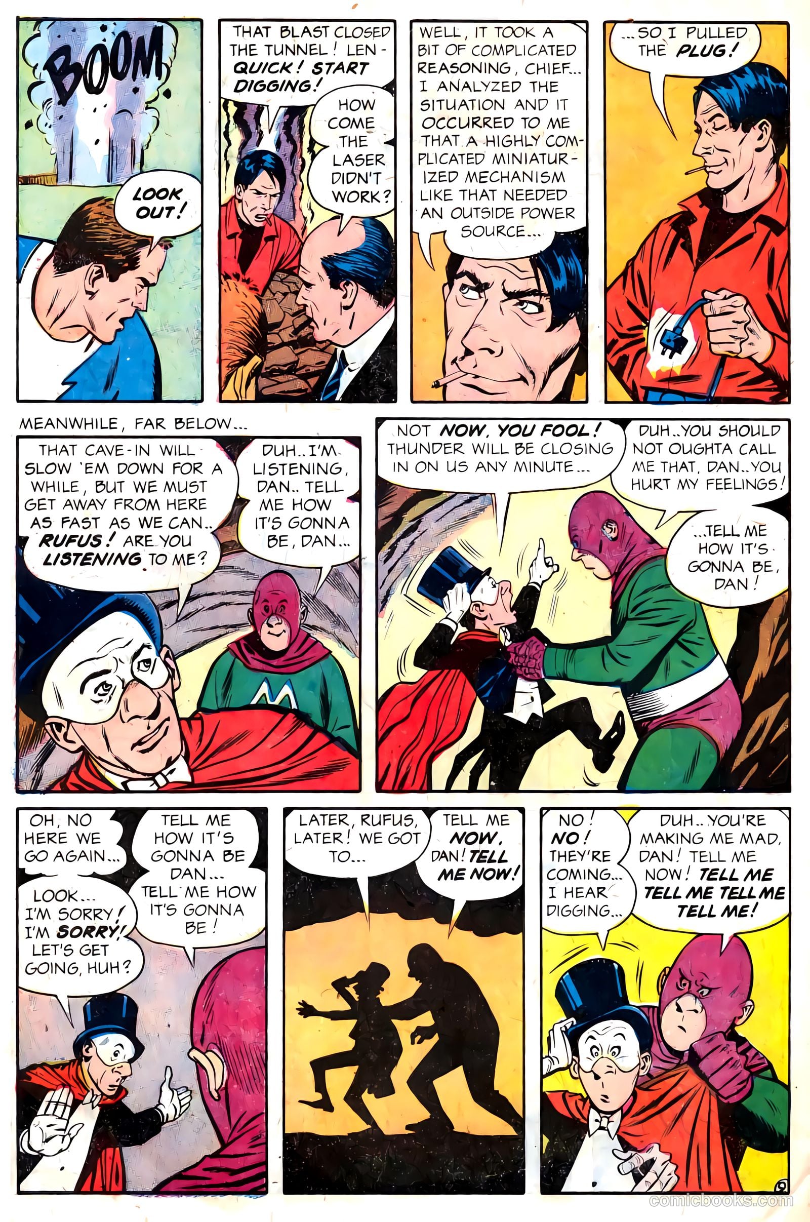 T.H.U.N.D.E.R. Agents #15 (1967) — page 64 of 68