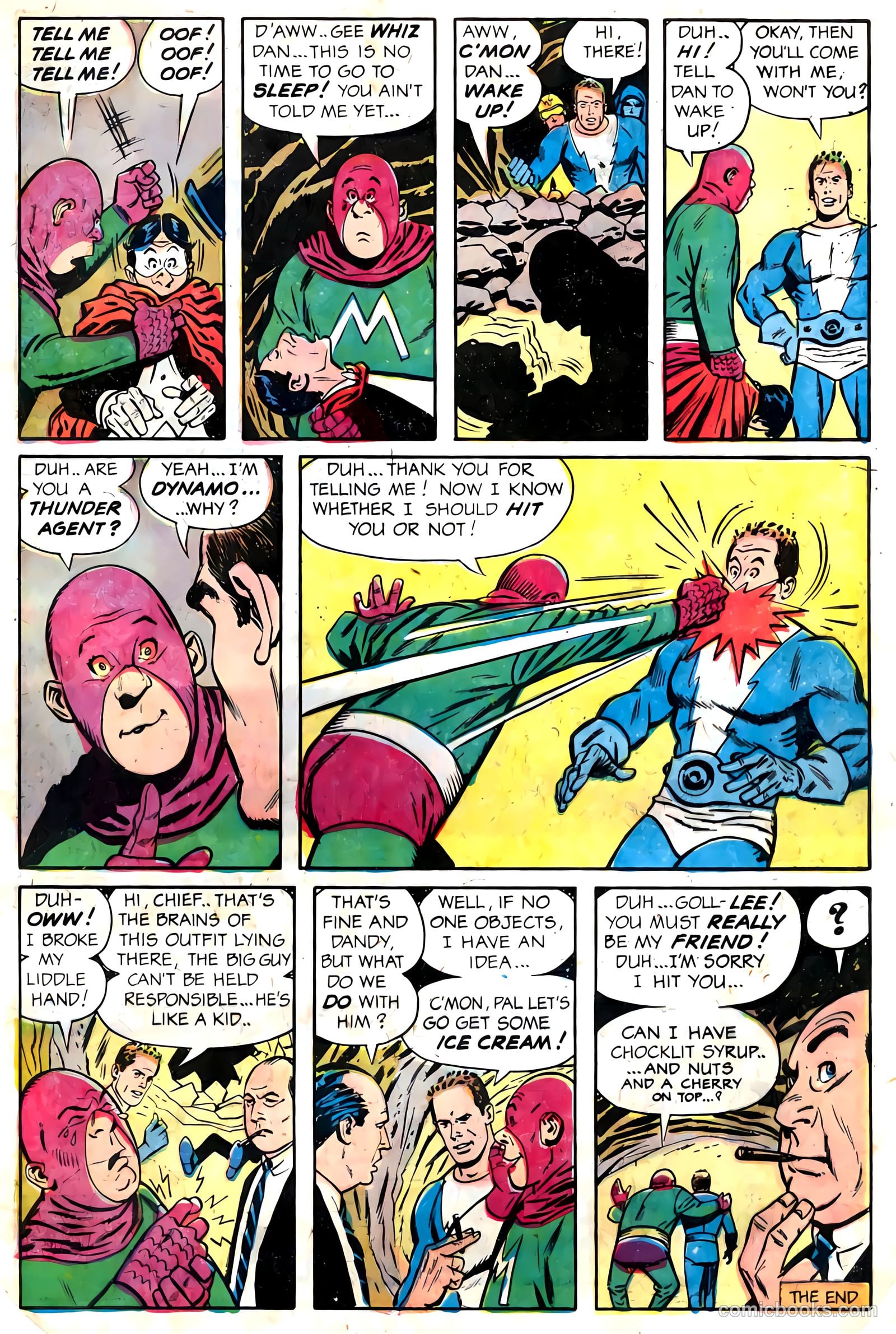 T.H.U.N.D.E.R. Agents #15 (1967) — page 65 of 68