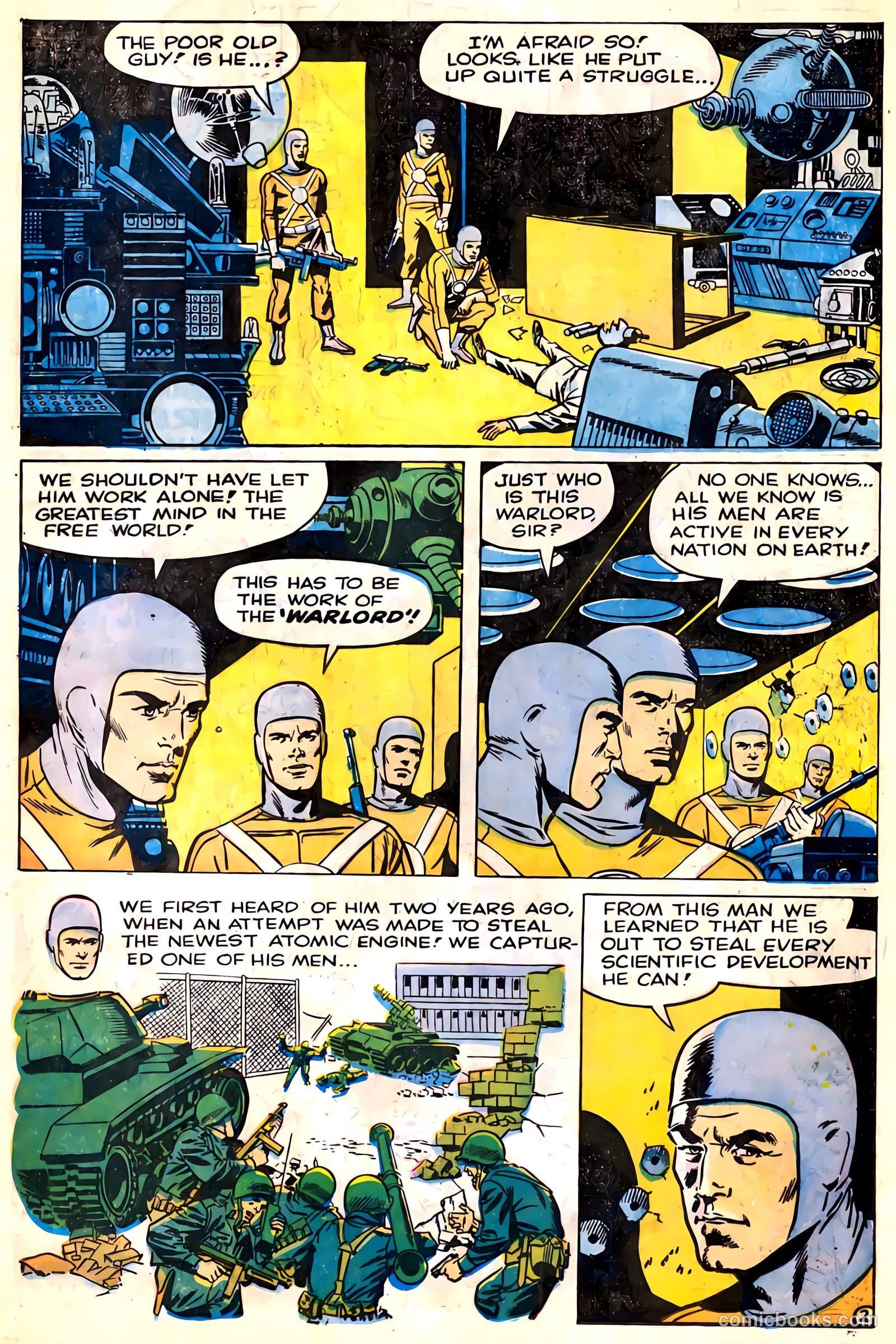 T.H.U.N.D.E.R. Agents #17 (1967) — page 4 of 52