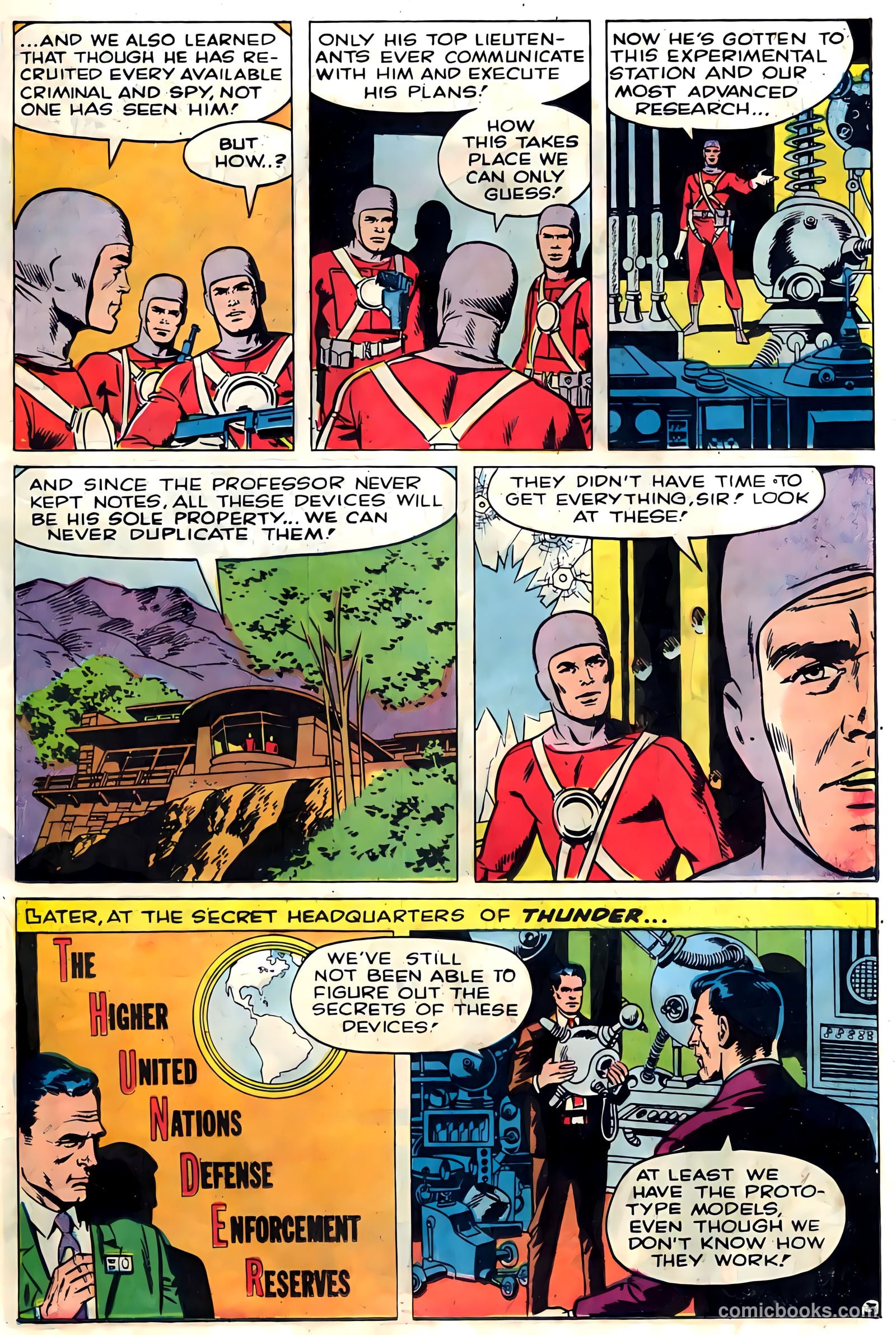T.H.U.N.D.E.R. Agents #17 (1967) — page 5 of 52