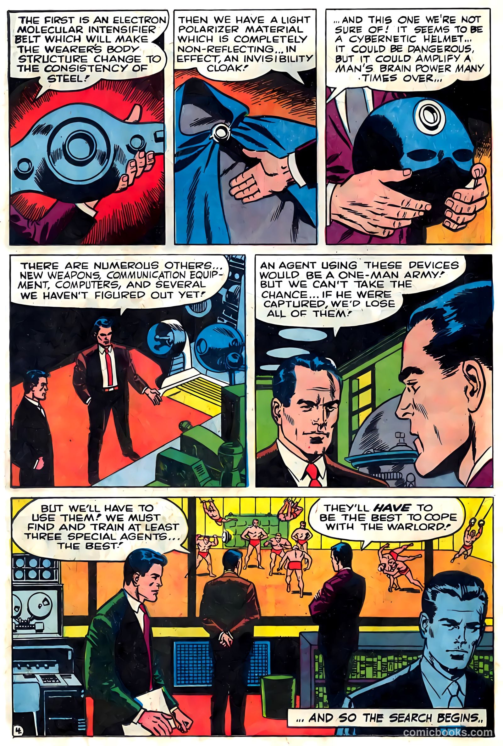 T.H.U.N.D.E.R. Agents #17 (1967) — page 6 of 52